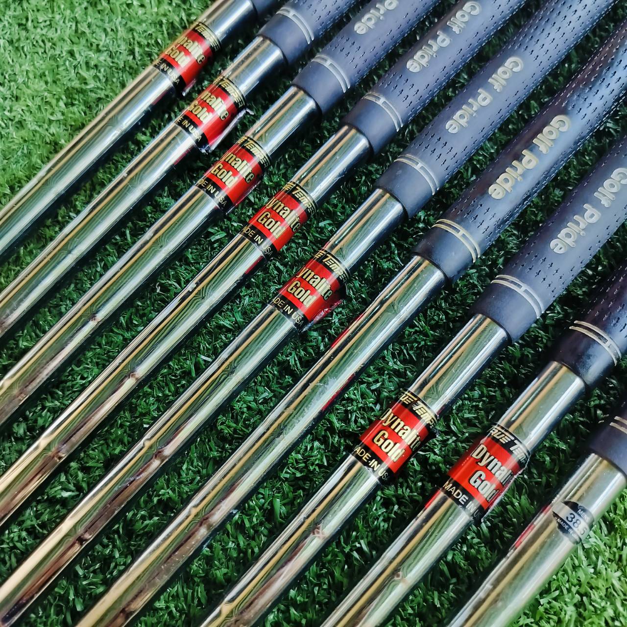 ชุดเหล็ก BRIDGESTONE JOE MODEL มีเหล็ก 4 5 6 7 8 9 PW AW SW ก้าน DYNAMIC GOLD S200 เหล็ก FORGED CAVITY พรีเมี่ยมญี่ปุ่น ไม้กอล์ฟพรีเมี่ยมมือสอง ของแท้ By NakaraLuxurious