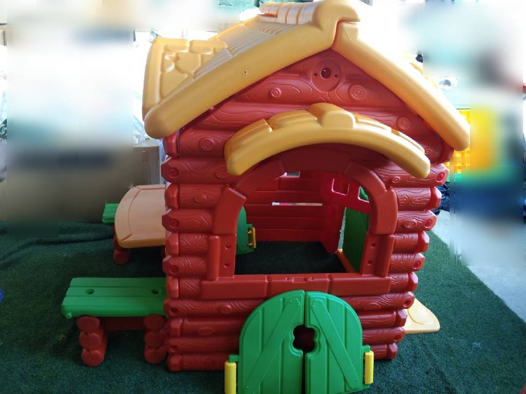 บ้านสีส้ม บ้านรังนก,บ้านของเล่น, บ้านเด็ก ,ของเล่นเด็ก, เครื่องเล่นสนาม พร้อมส่ง