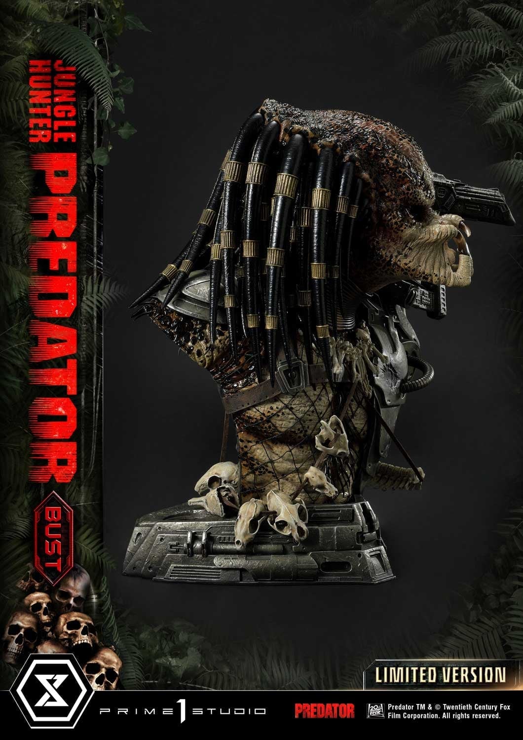 [สั่งจอง]Prime 1 Studio 1/3 : Jungle Hunter Predator Bust (Predator 1987)