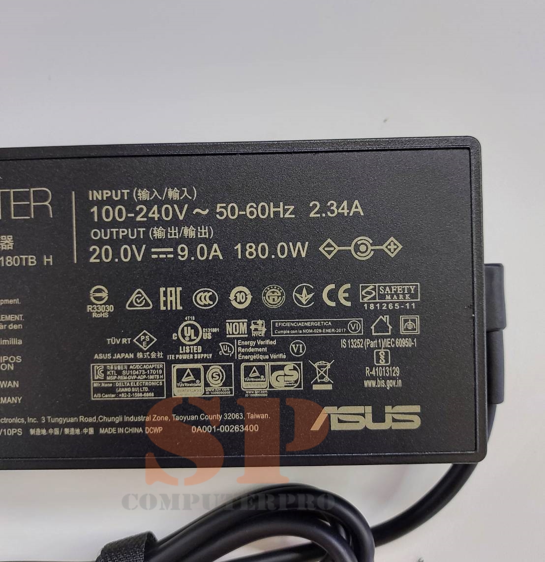 ASUS ADAPTER อแดปเตอร์ของแท้ ASUS FX506 FX506H FX561P GA502DU GA502D GA502 GA502IU GA401 GA401I GA401II GA401IV 20V 9A
