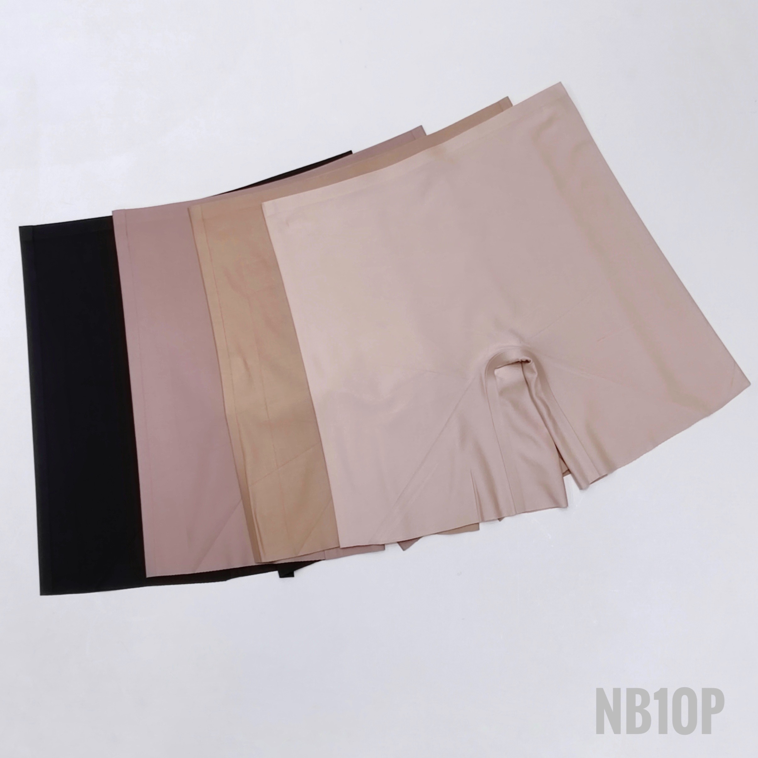 2MUAY SEAMLESS UNDERWEAR กางเกงซับใน ยาว12นิ้ว กางเกงขาสั้นกันโป๊ ไม่ม้วน ไร้รอยต่อ เรียบเนียน เบาสบาย 4 สี M-2XL รุ่น NB10P