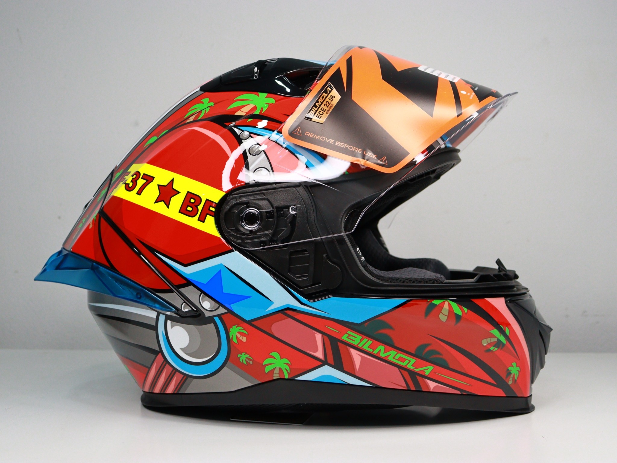 หมวกกันน็อค BILMOLA วันพีช รุ่น Veloce S(FRANKY) Size:S