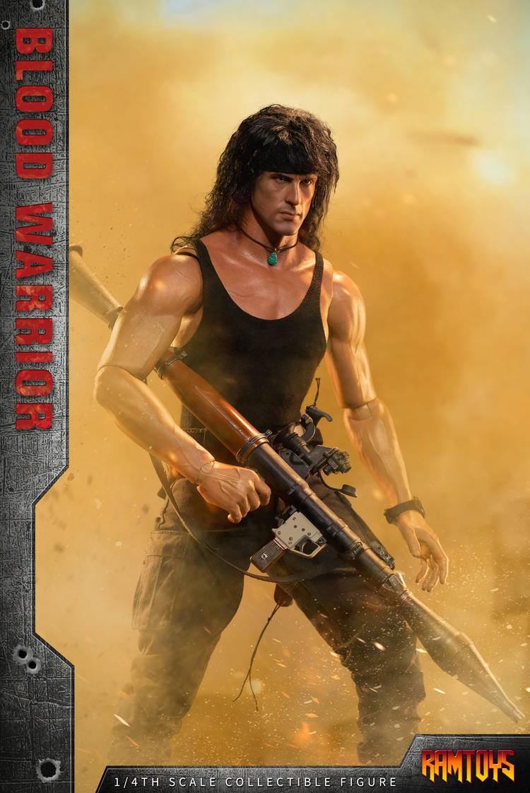 [สั่งจอง]RAMTOYS RT01 1/4 : Blood Warrior Rambo