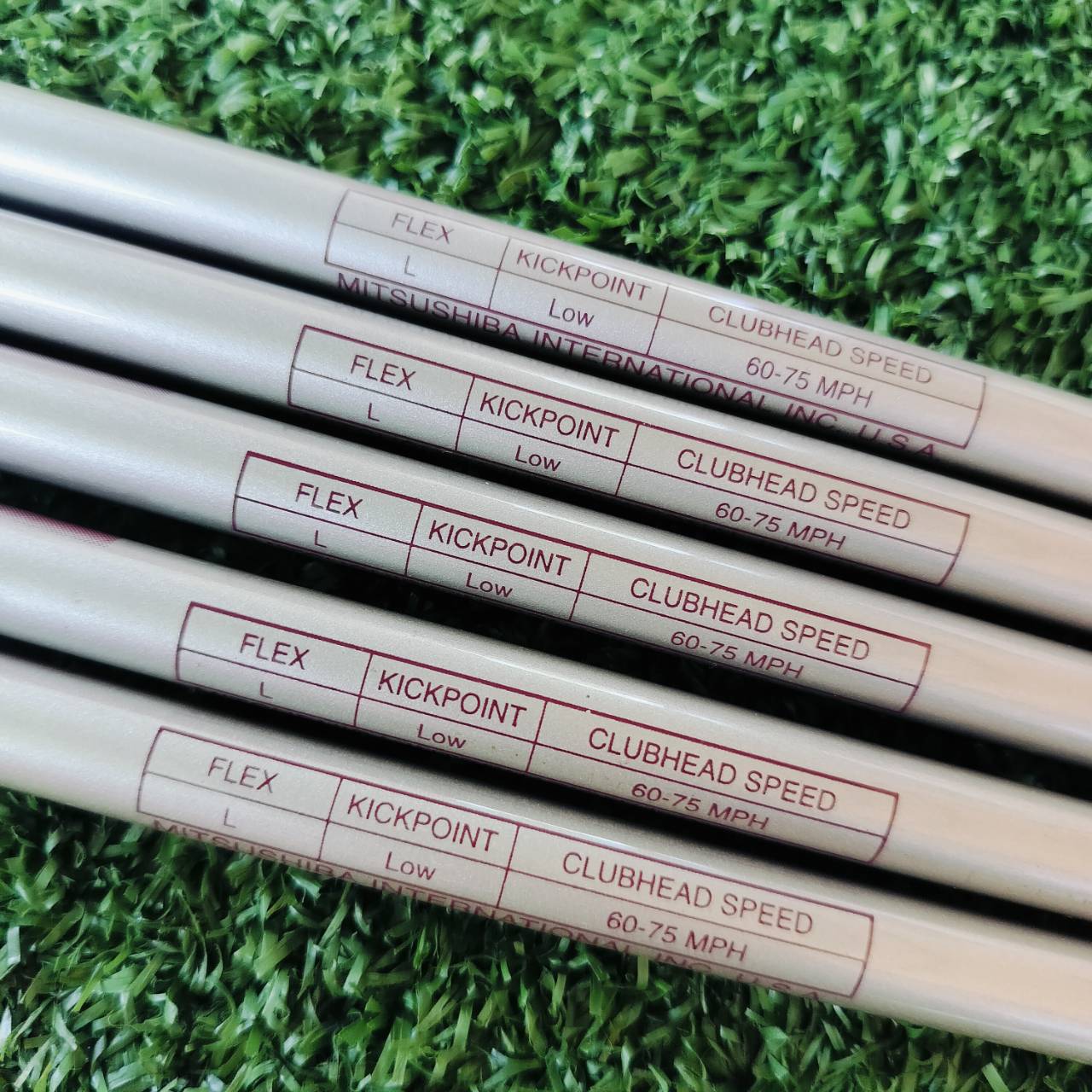 *** ก้านผู้หญิง ใส่ HYBRID *** ก้าน MVX เป็นก้าน HIGH MODULUS คาร์บอนระดับพรีเมี่ยม จากอเมริกา FLEX LADY , LOW-KICK สำหรับสปีด 60 - 75 สวิงสบายๆ ก้านไม้กอล์ฟพรีเมี่ยมมือหนึ่ง ของแท้ By NakaraLuxurious