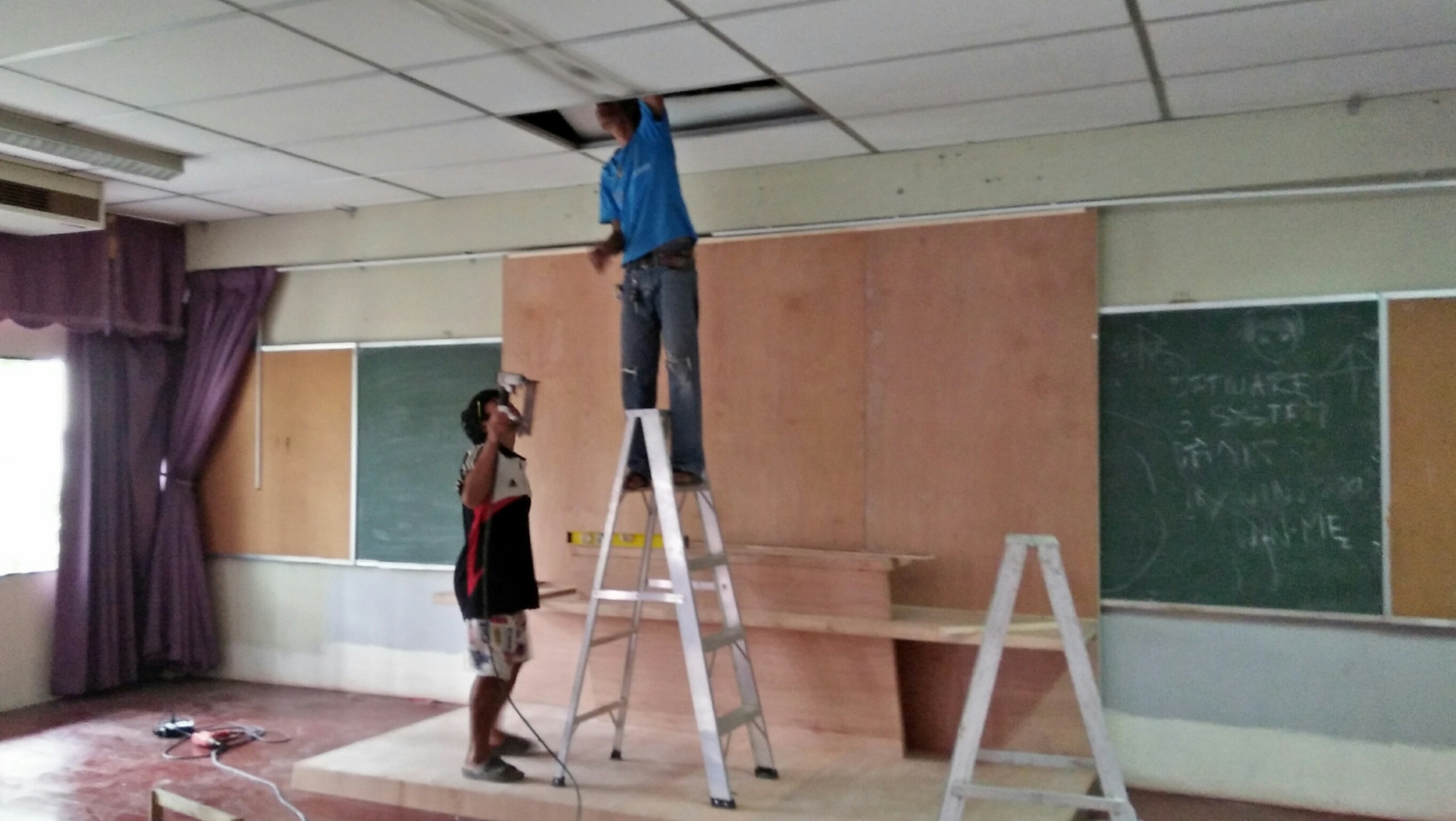 ปรับปรุง-สร้างห้องสมุด รร.วัดน้อยนพคุณ