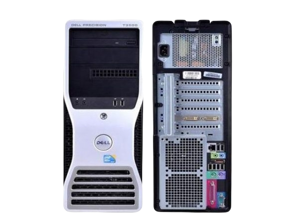 คอม Workstation มือสอง Dell Precision T3500 (W3503 Ram8GB HDD500GB x2) แถมฟรี คีย์บอร์ด + เม้าส์คละรุ่น ประกันร้าน ดูแลดี