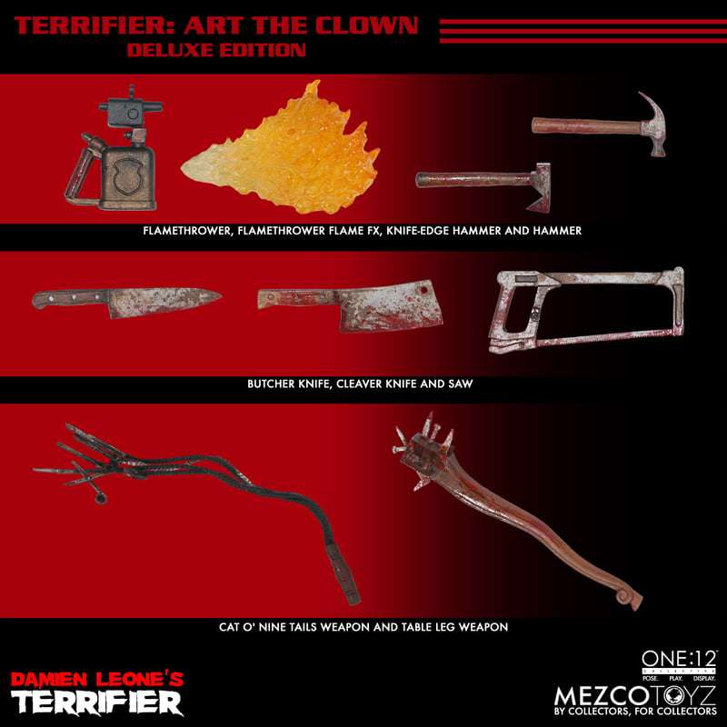 [สั่งจอง] Mezco Toyz One:12 Collective : Terrifier - Art the Clow Deluxe