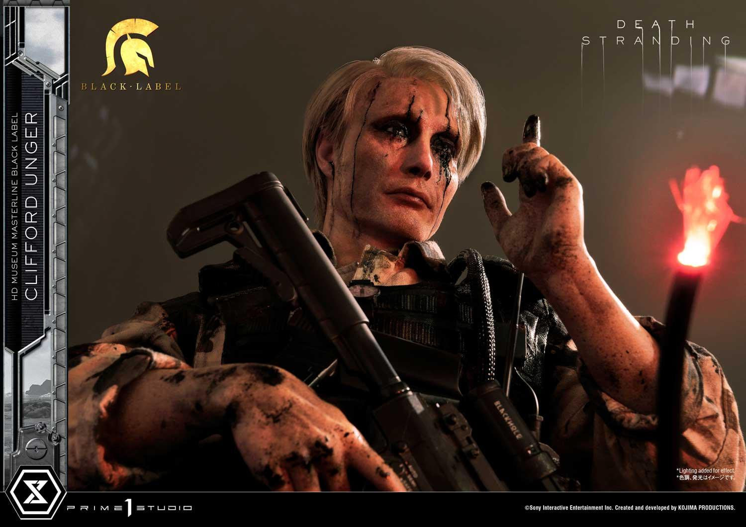 [สั่งจอง]Prime 1 Studio HDMMBLDS-02: Clifford Unger (Death Stranding) Black Label Version