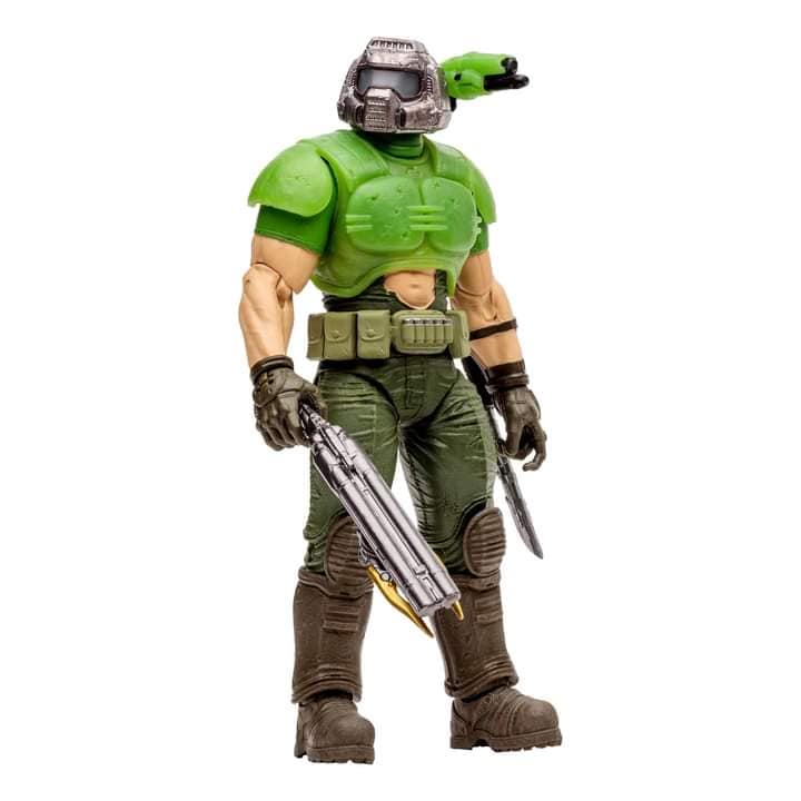 [สั่งจอง] McFarlane Toys : Classic Doomslayer Glow in the Dark Gold lable
