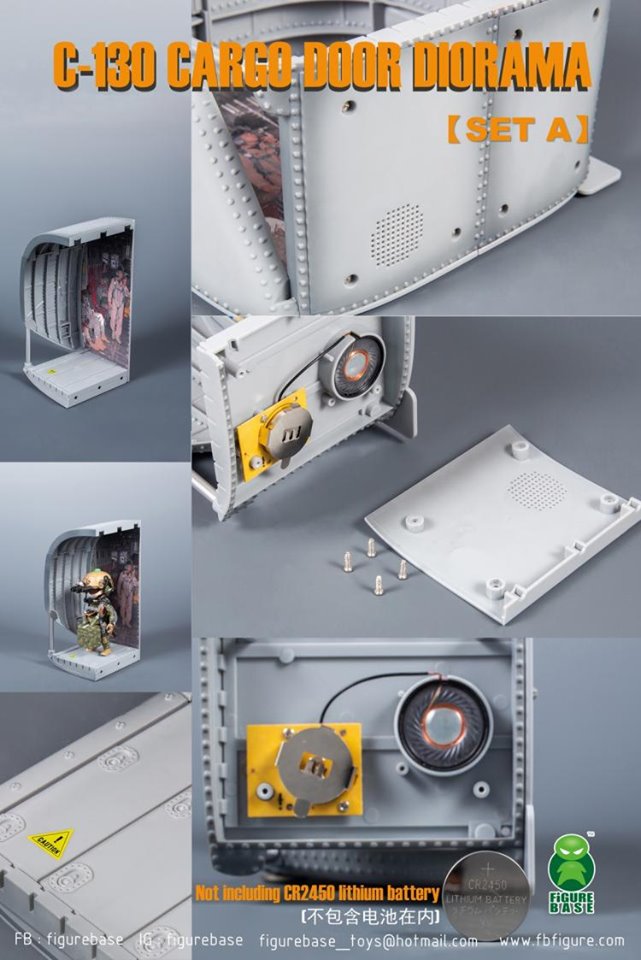 [สั่งจอง] Trickyman C-130 Cargo Door Diorama Set A/B