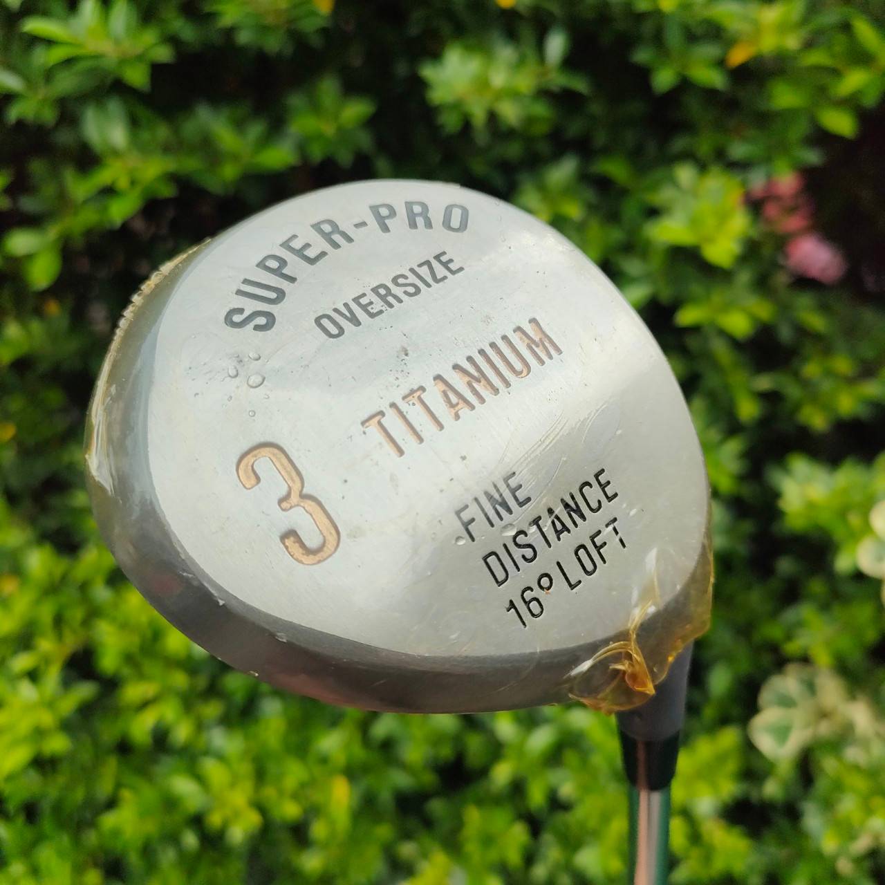 FW3 SUPER-PRO OVERSIZE TITANIUM ก้าน BERMUDA FLEX R ของใหม่ในซีน ตีง่ายมาก รูปทรงแบบสอดกับพื้นมาก หัวใหญ่ วัสดุไทเทเนี่ยม!! ไม้กอล์ฟมือหนึ่ง ของแท้ BY NakaraLuxurious