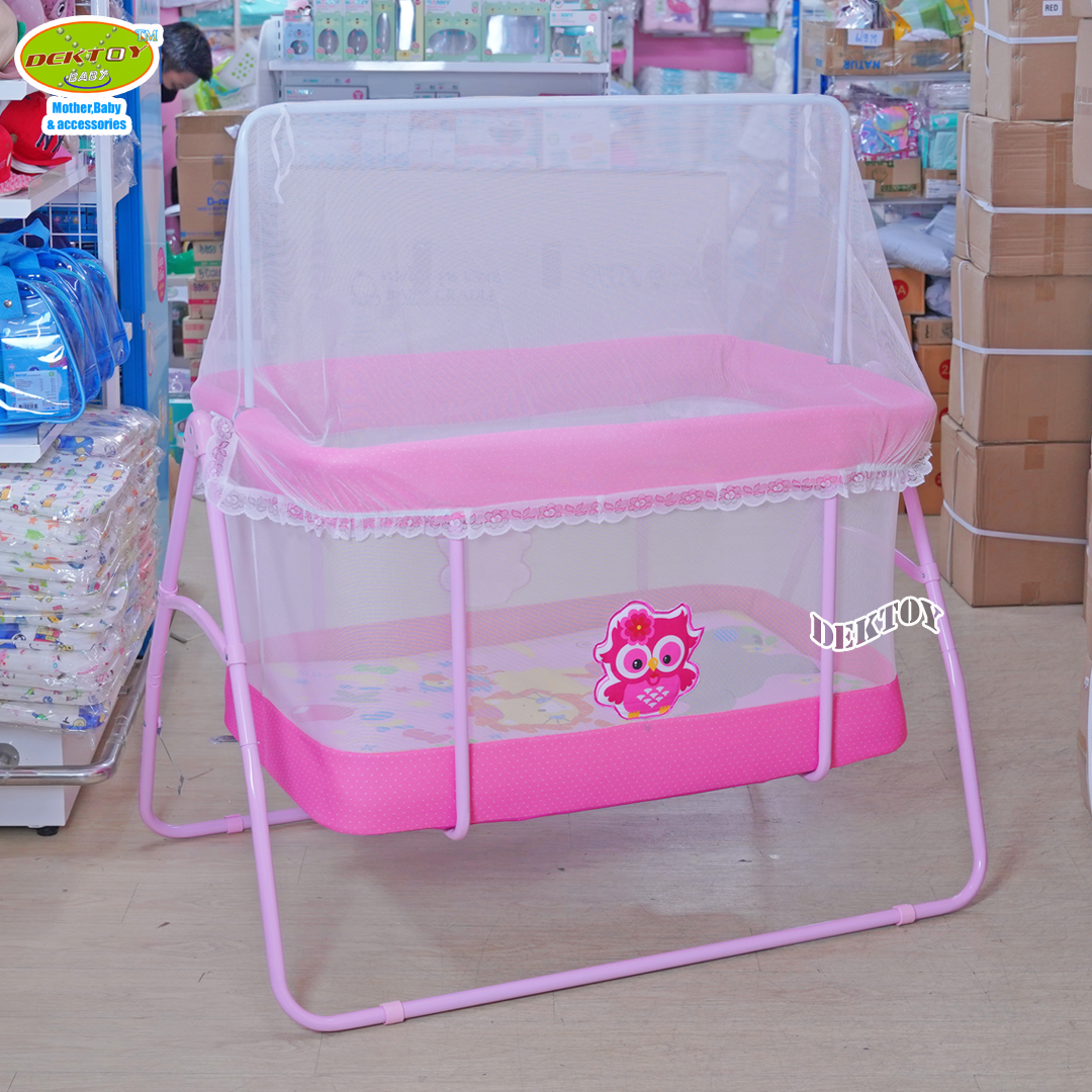 Cradleworld Baby cradle เปลเด็ก เปลไกวเด็กขนาดใหญ่ C942