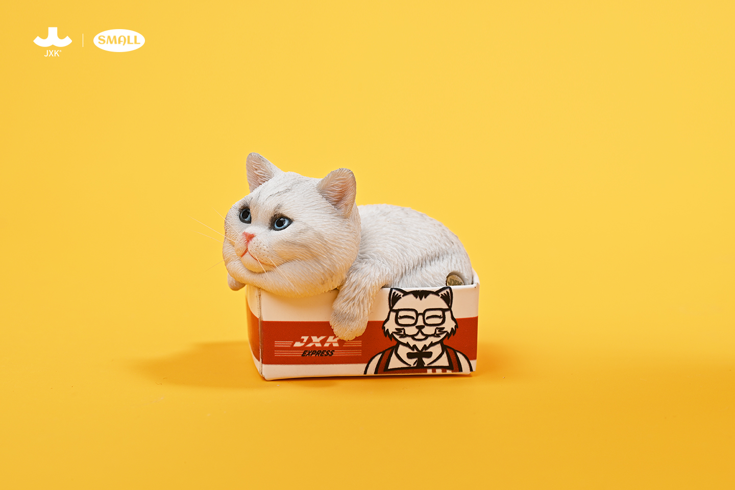[สั่งจอง] JXK SMALL 1/6 The cat in the delivery box4.0