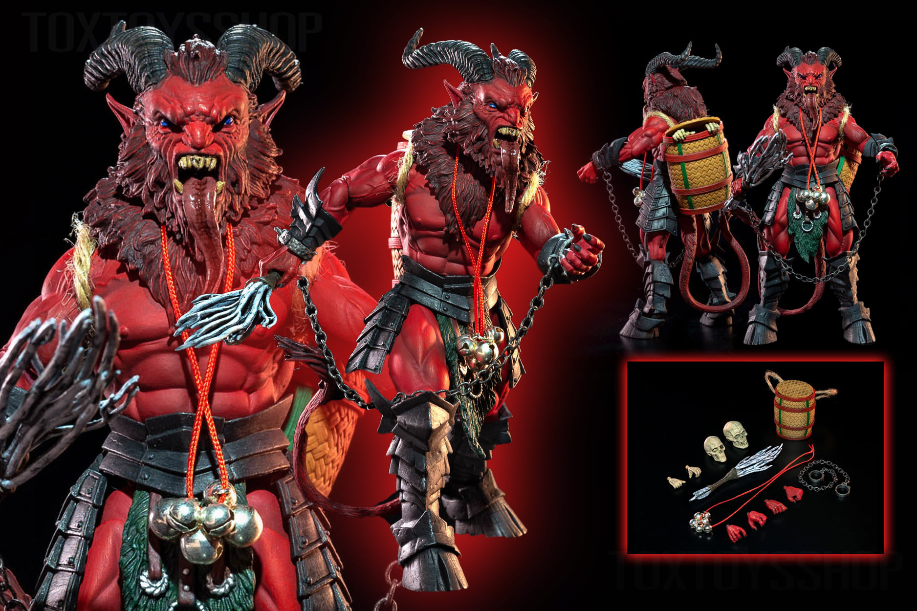 [สั่งจอง]FOUR HORSEMEN : Figura Obscura series - Krampus