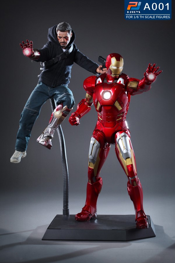 [สั่งจอง]MOMTOYS 1/6 NO.M010 serpentine-Metal hose platform support