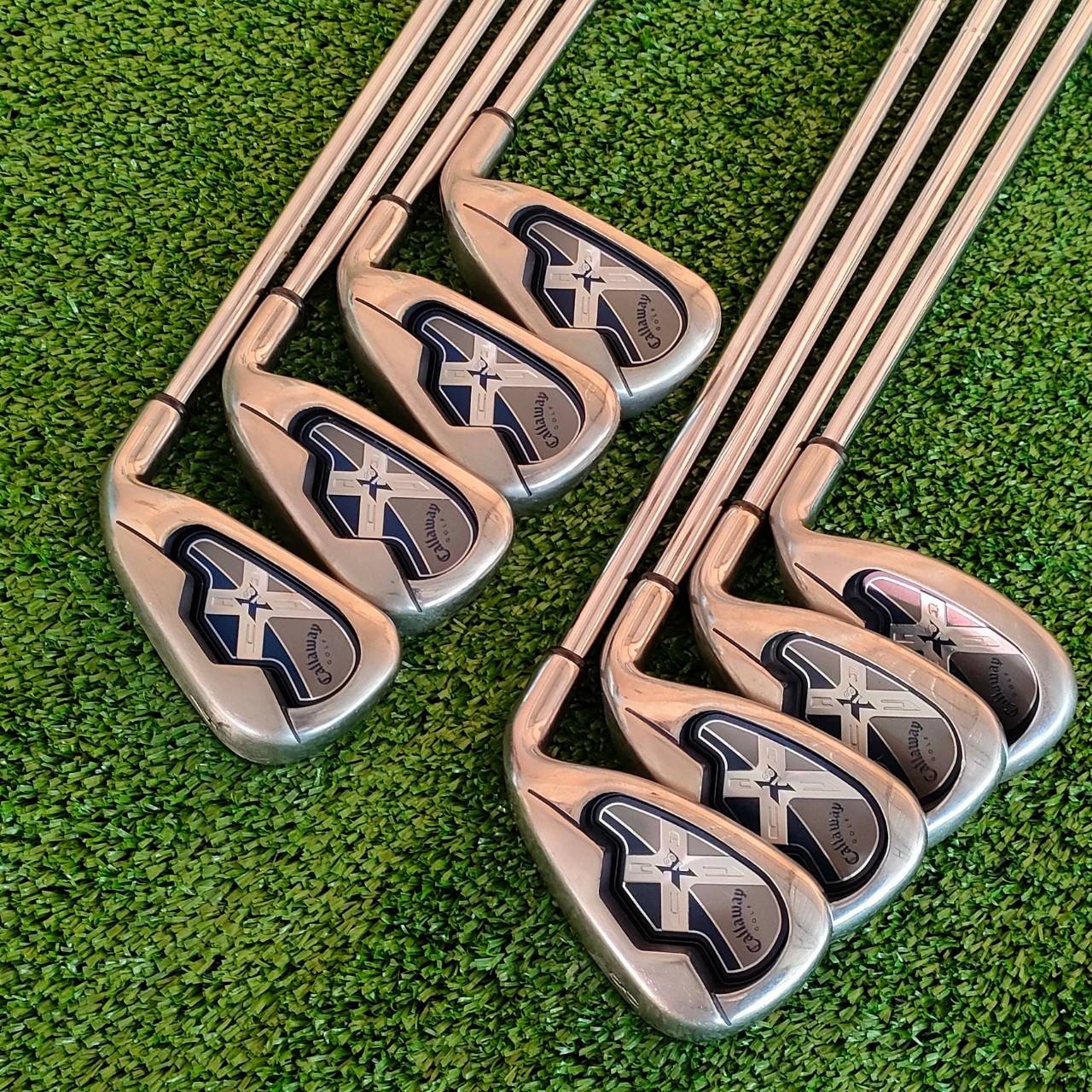 ชุดเหล็ก CALLAWAY X18 มีเหล็ก 4-9 เเละ PW SW ก้าน NSPRO 950 เบา 95 CALLAWAY X18 FLEX R