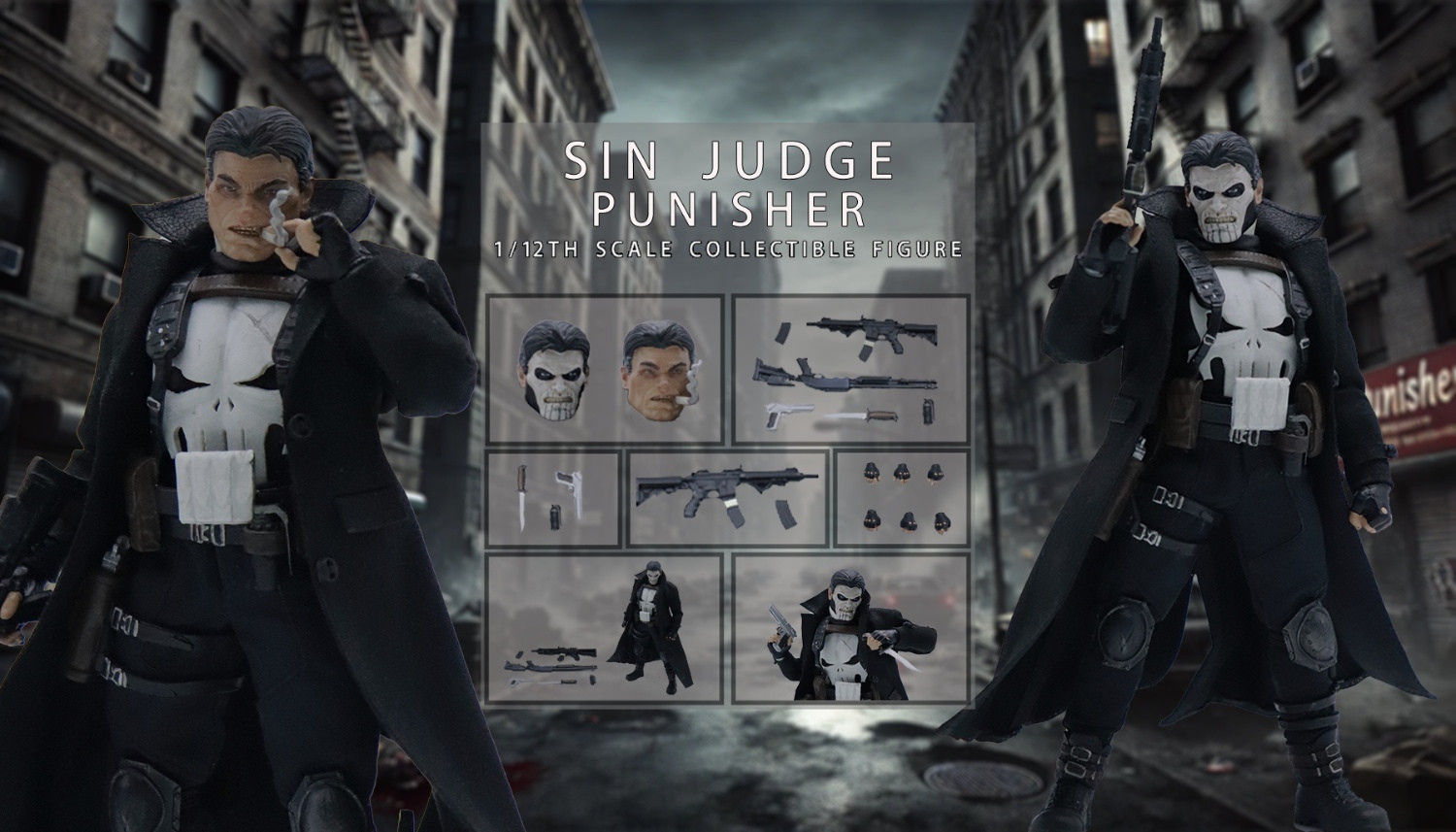 [สั่งจอง] Joy Man Toys JM010 1/12 : SIN JUDGE