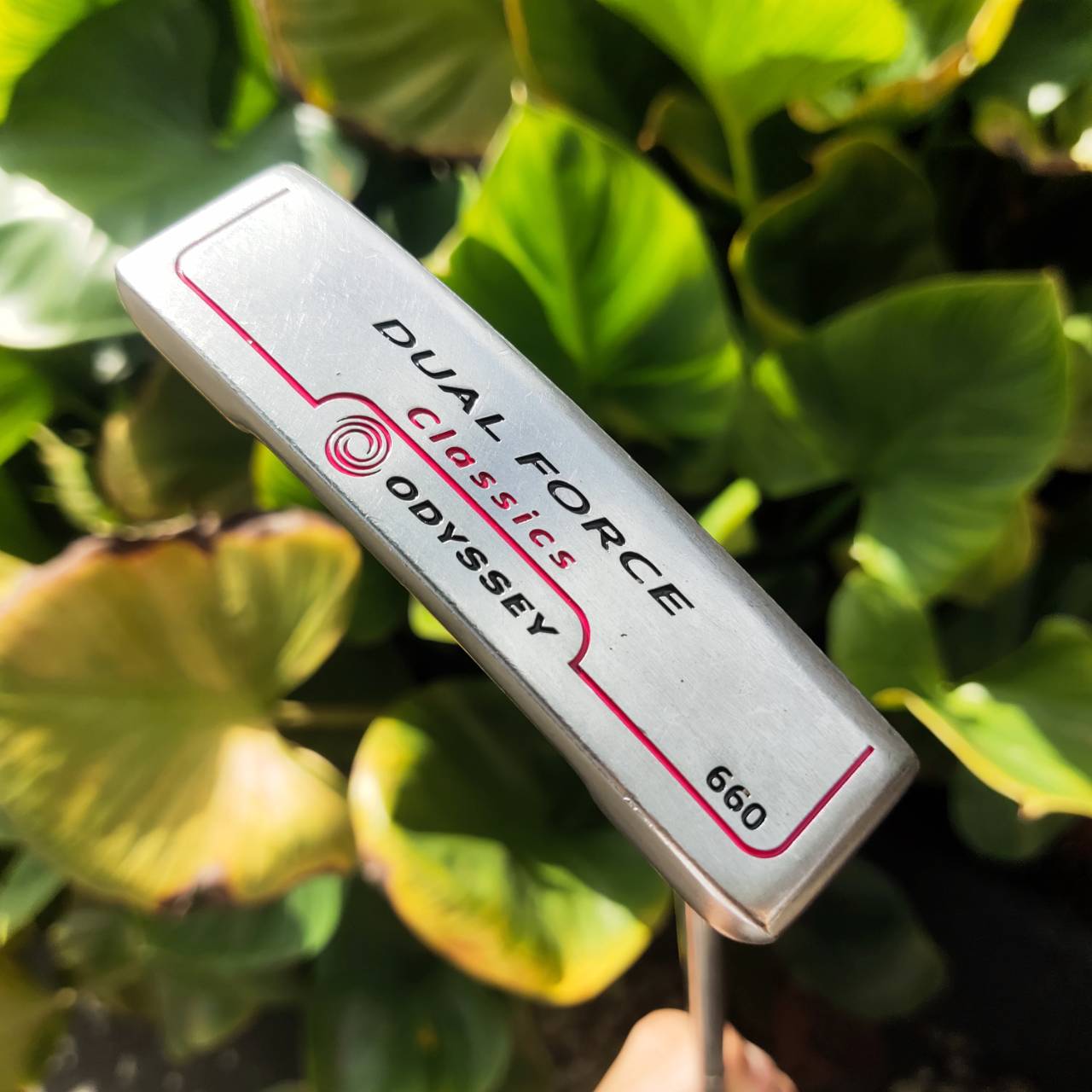Putter ODYSSEY DUAL FORCE CLASSICS 660 หน้า Stronomic Insert ให้ฟีลนุ่ม ลูกกลิ้งเกาะไลน์มาก