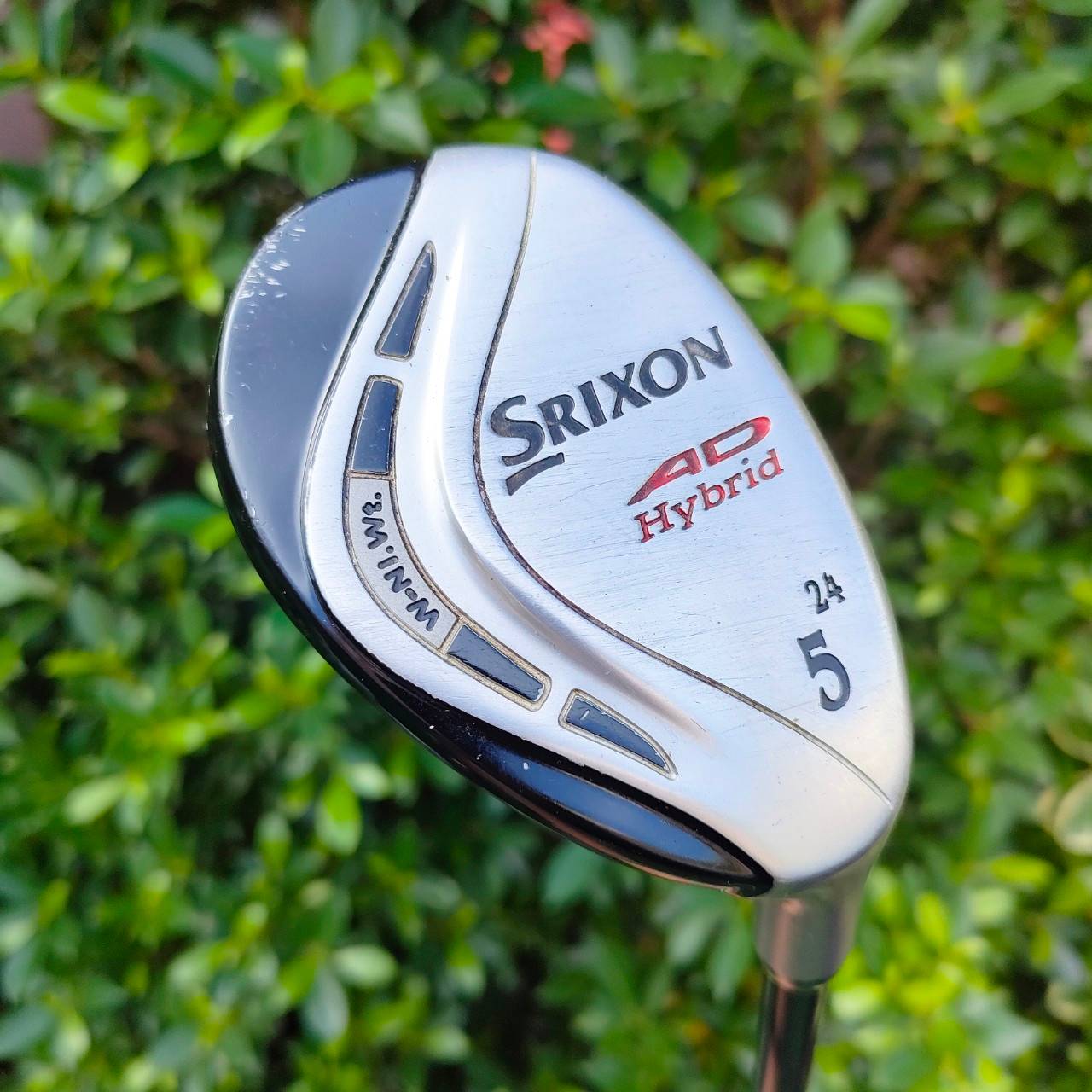 HYBRID 5 SRIXON AD ก้าน SV-3000 FLEX R องศา 24 MADE IN JAPAN ตีง่ายแม่นธง ใช้แทนเหล็กยาวได้เลยครับ