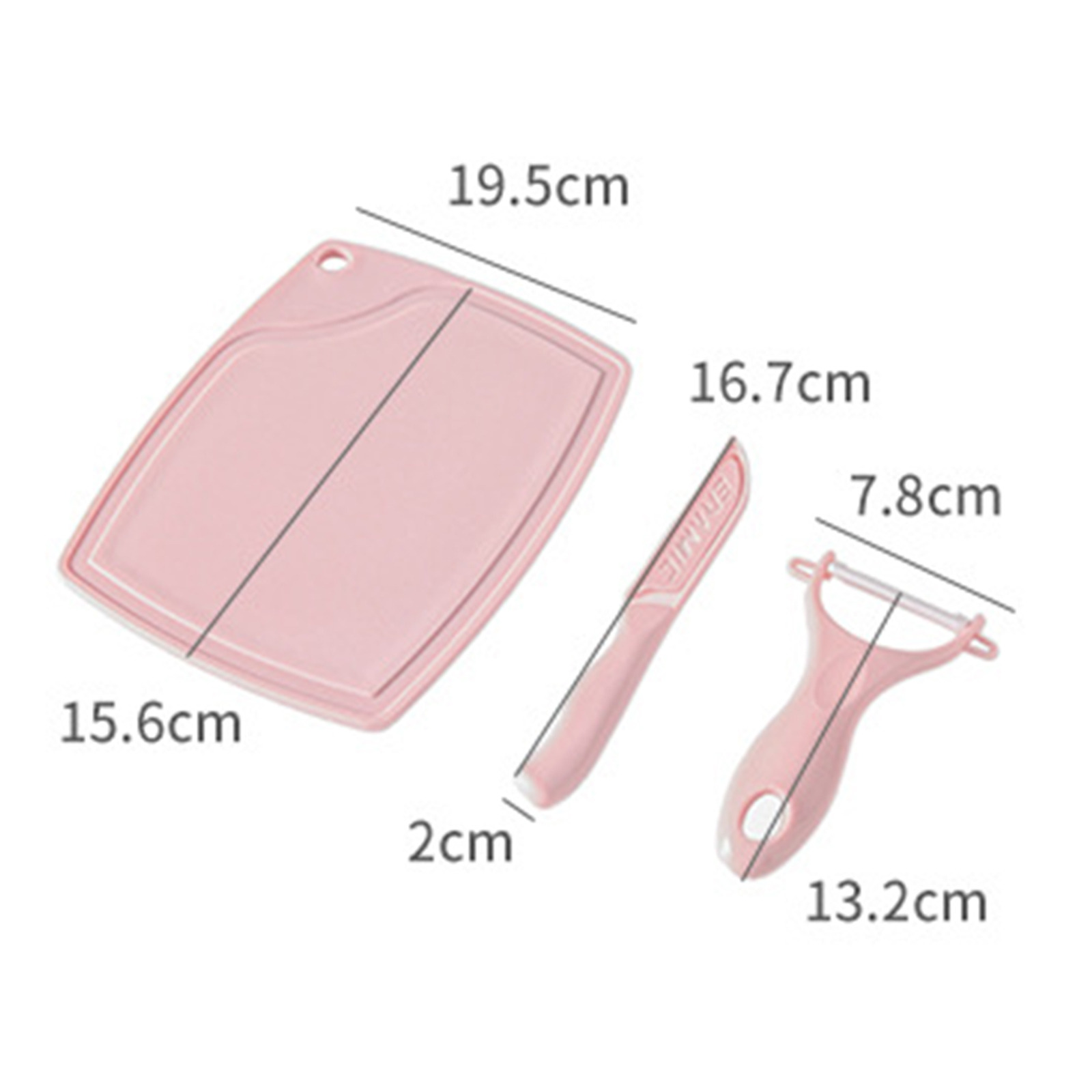 🔥Sale ลดราคา🔥 ชุดมีดปอกผลไม้ แบบเซต 2ชิ้น และ3ชิ้นพร้อมเขียง มีปลอกมีด พกพาสะดวก ใบมีดเซรามิก มีหลายสีให้เลือก