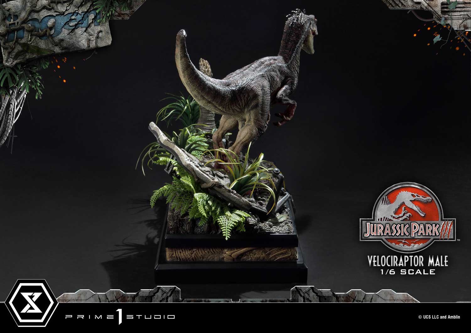 [สั่งจอง] Prime 1 Studio : LMCJP-10: Velociraptor Male (Jurassic Park 3)