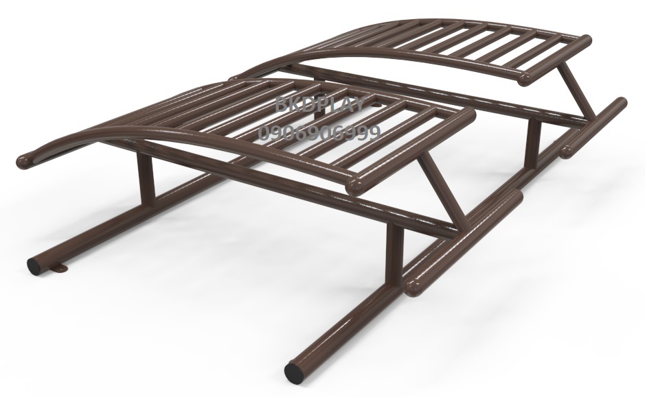 เครื่องออกกำลังกายกลางแจ้งผู้ใหญ่,บริหาร หน้าท้อง แบบนอน ซิทอัพคู่,ลานกีฬาอเนกประสงค์ ,สวนสาธารณะ ,เทศบาล ,หมู่บ้าน ,ผลิตในไทย ,สั่งทำตามสีที่ต้องการได้ ขนาด 130x180x60 ซม.