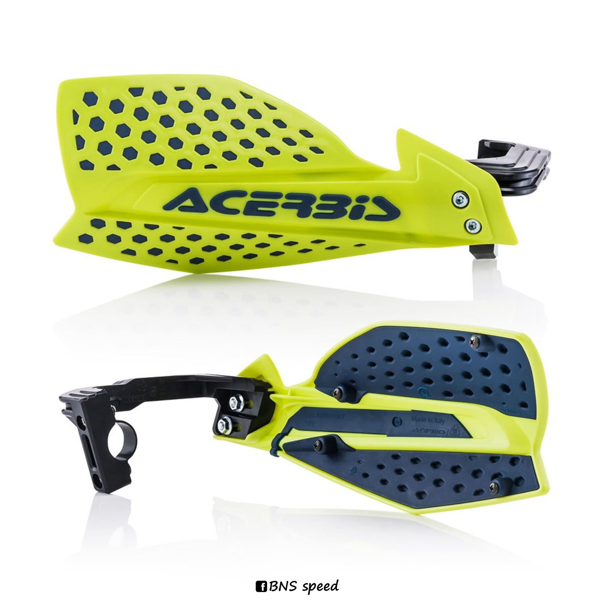 การ์ดแฮนด์ Acerbis X-Ultimate Yellow/Blue