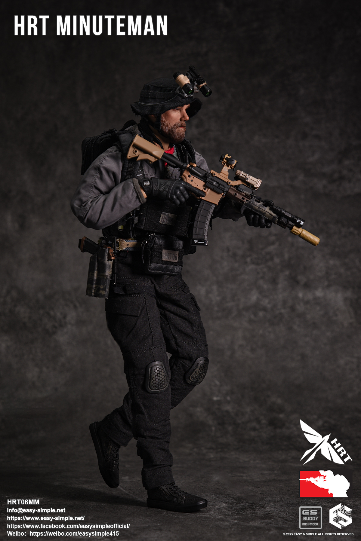 [สั่งจอง]HRT Minuteman HRT06MM 1/6 : ShotShow 2025 Exclusive