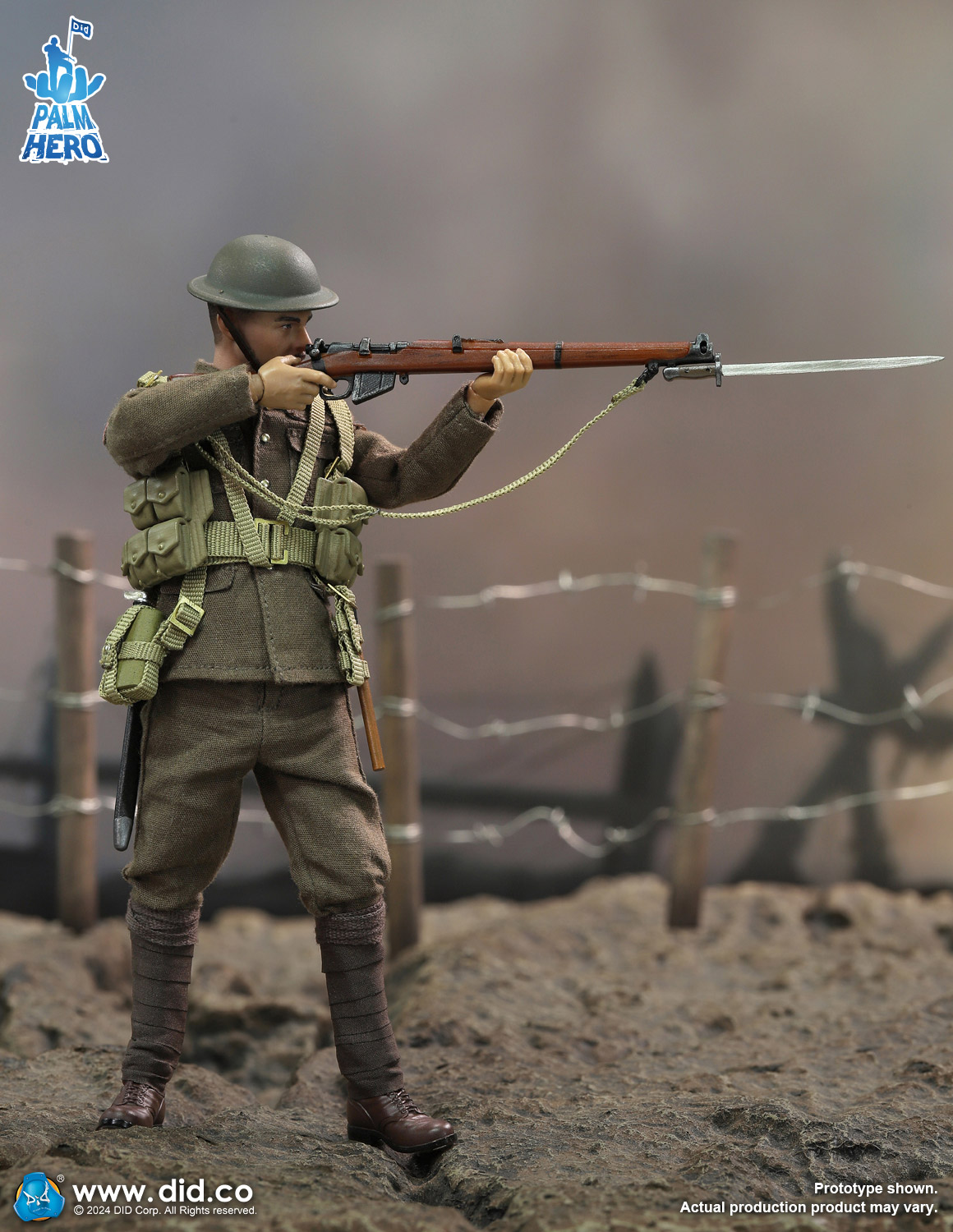 [สั่งจอง]DID XB80028 1/12 : WWI British Infantry - Albert Brown