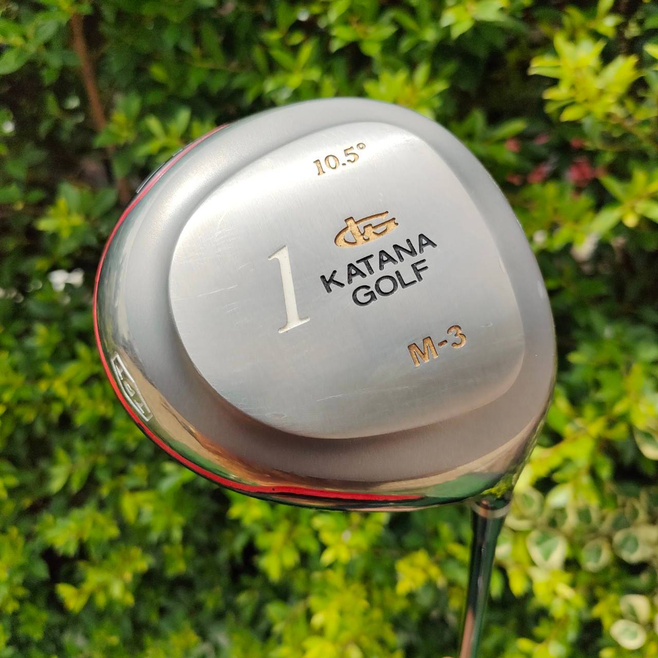 DRIVER KATANA GOLF M-3 องศา 10.5 ก้าน KATANA GOLF M-3 FLEX R-1 , หัวใหญ่ 460CC ก้าน FUJIKURA MADE IN JAPAN 100% สวยคลาสสิค ตีง่าย ตีไกล ไม้กอล์ฟมือสอง ของแท้ BY NakaraLuxurious