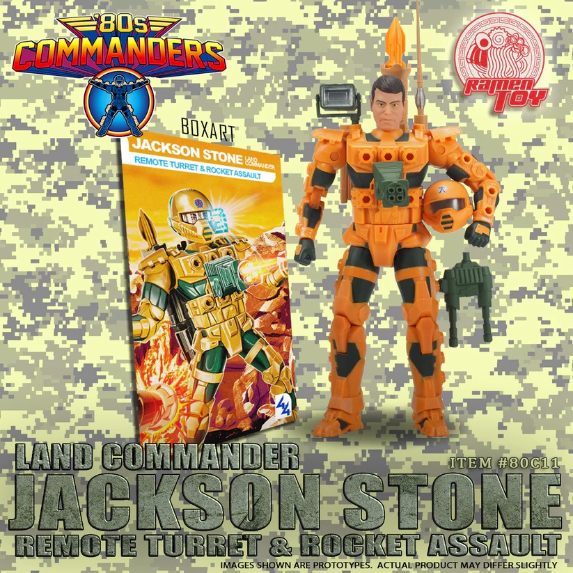 [สั่งจอง] Ramen Toy 1/12 : 80s Commander [Reissue]