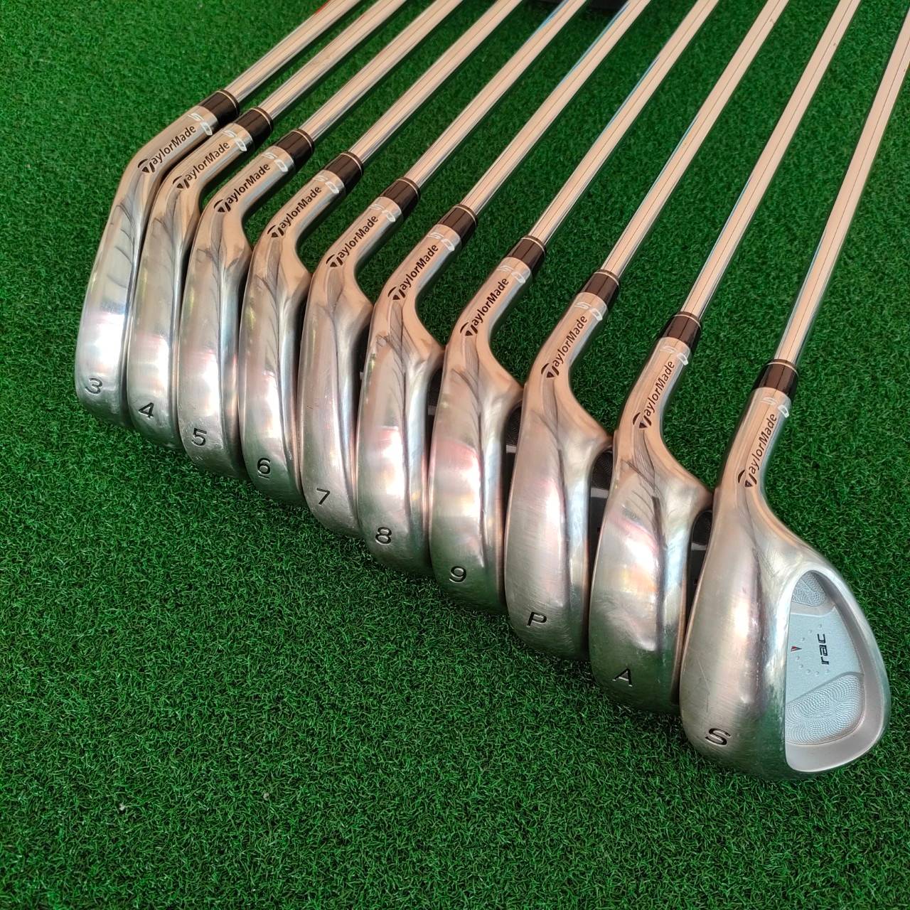 ชุดเหล็ก TAYLORMADE RAC เหล็กตีไกลมากๆ คุณภาพสูงสุดๆ ด้วยจุดถ่วงพิเศษ ตีง่ายมากๆ