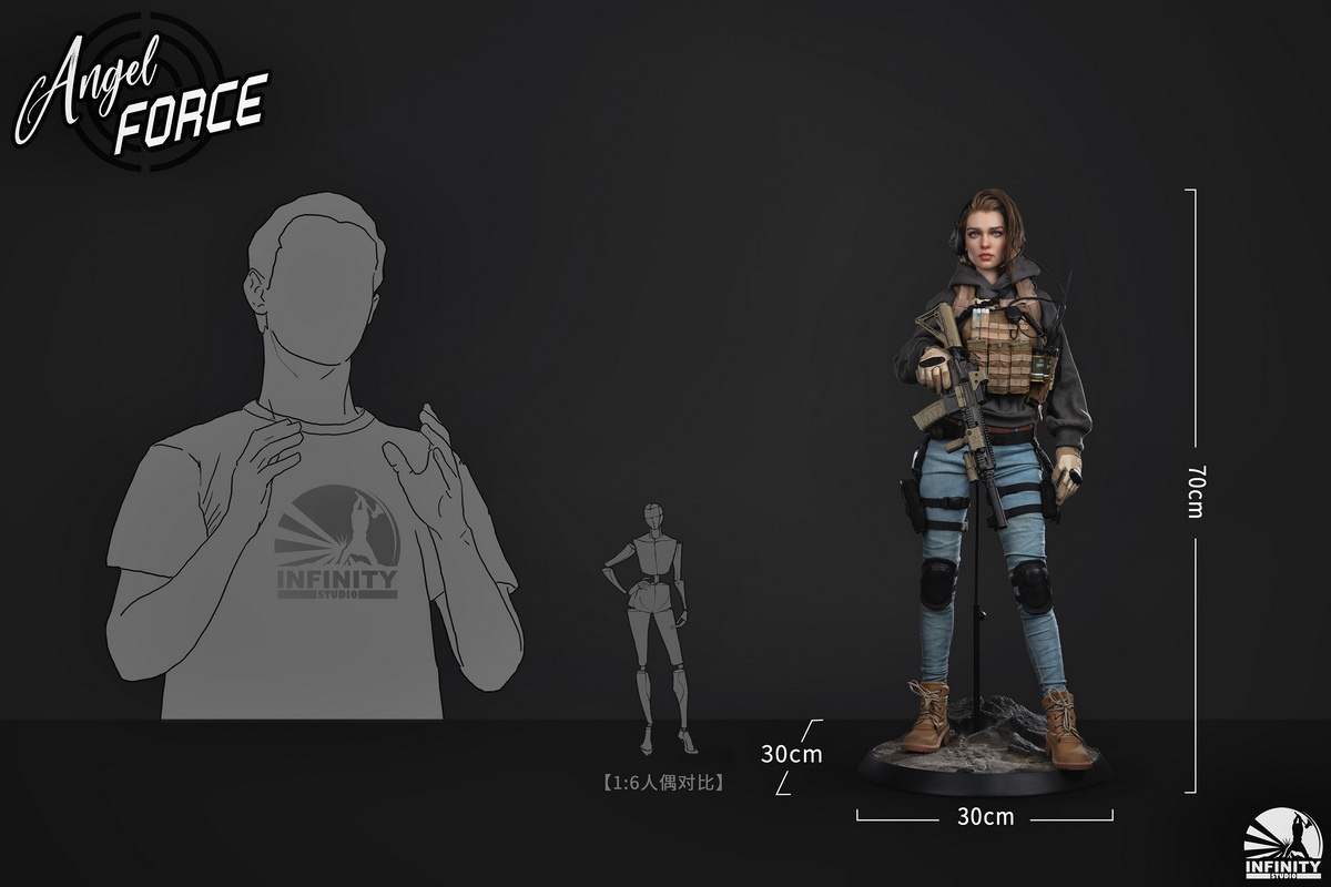 [สั่งจอง]Infinity Studio GJKD0001 1/3 : Angel Force Silicone Figure - Mia