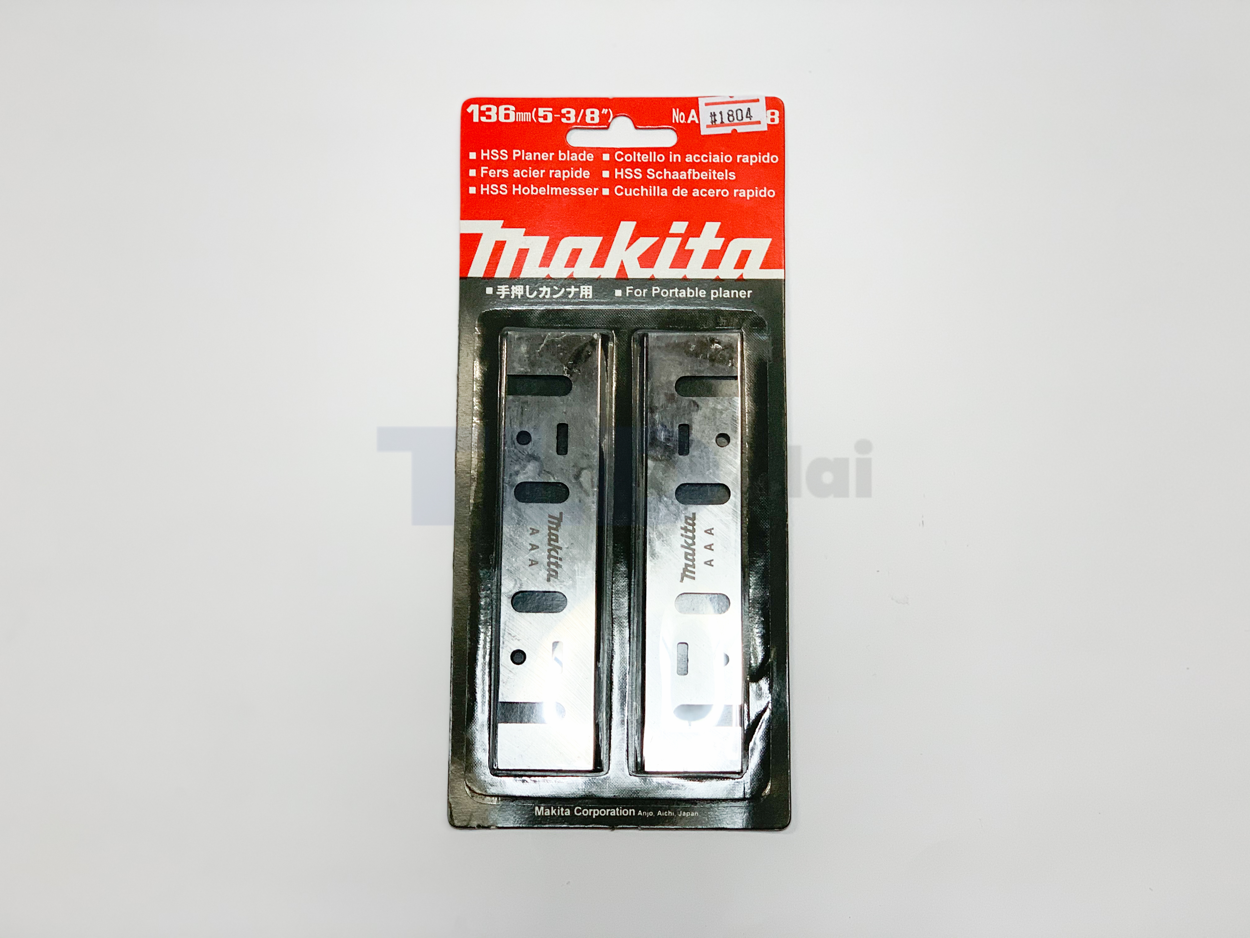 ใบมีดกบไฟฟ้า ใช้กับ Makita รุ่น 1804N ใบมีดขนาด 136มิล(5-3/8")