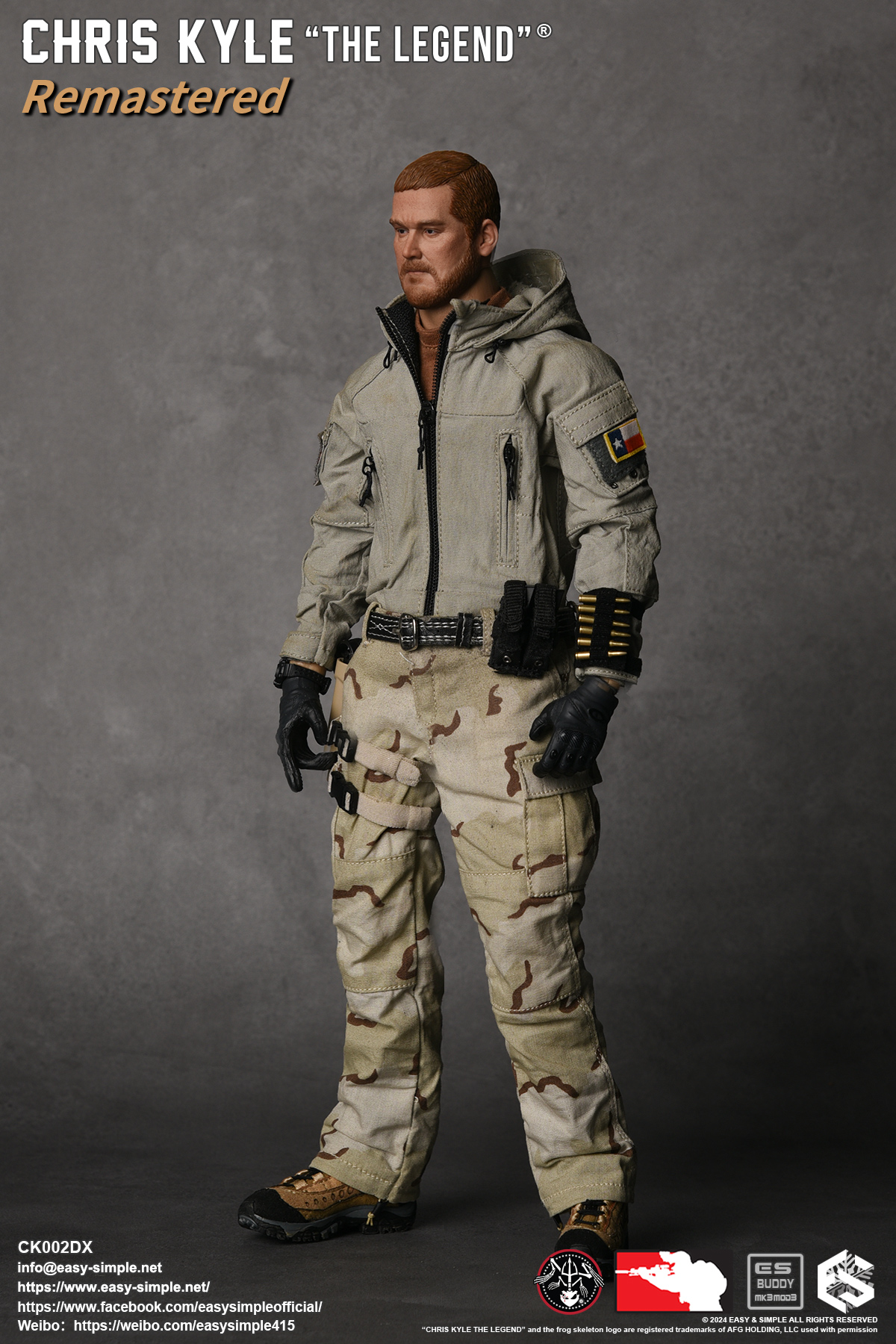 [สั่งจอง] BlackOpsToys X Easy&Simple 1/6 : Chris Kyle "The Legend" Remastered