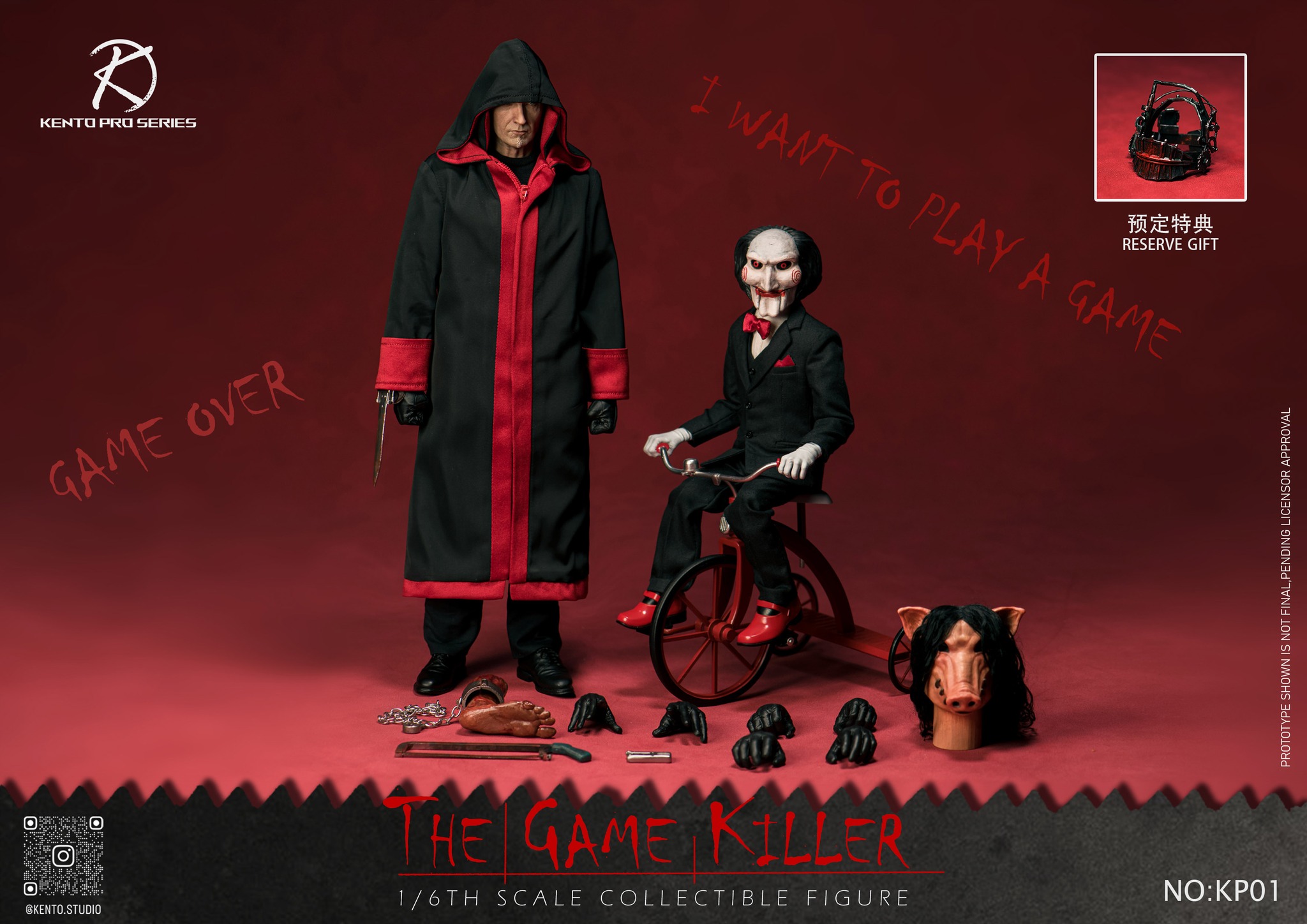 [สั่งจอง] Kento KP01 1/6 : The Game Killer