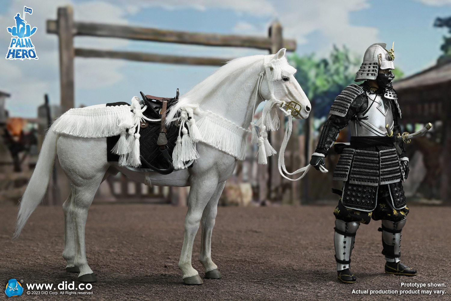 [สั่งจอง] DID 1/12 : Palm Hero Japan Samurai Series - XJ80014 : Uesugi Kenshin