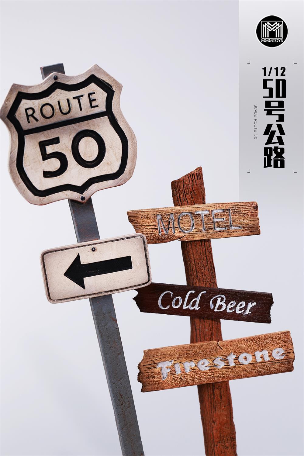 [สั่งจอง] MMMTOYS M2423 1/12 : Route 50