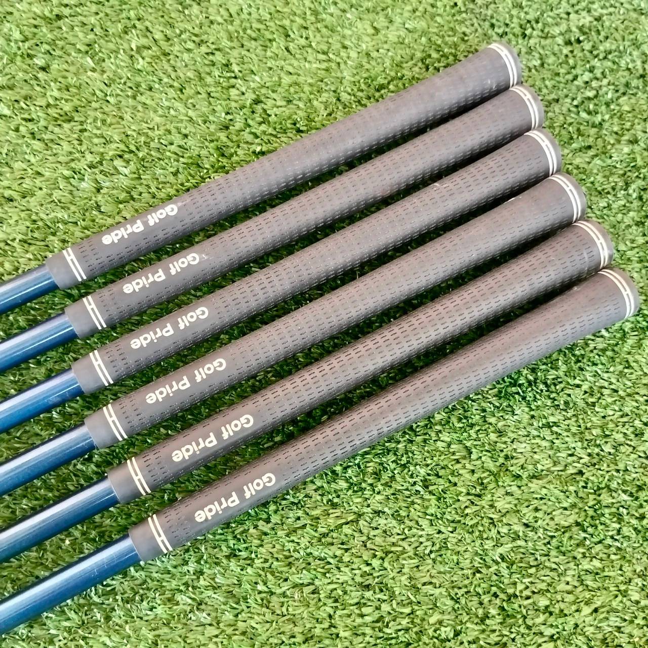 ชุดเหล็ก MACTEC TRI POWER FACE มีเหล็ก 6-9 เเละ PW AW SW ** ชุดนี้ขาดเหล็ก 8 ** ก้าน MACTEC NV2 FLEX R เป็นชุดเหล็กตีไกลมากอีกหนึ่งชุด!! ไม้กอล์ฟมือสอง ของแท้ BY NakaraLuxurious