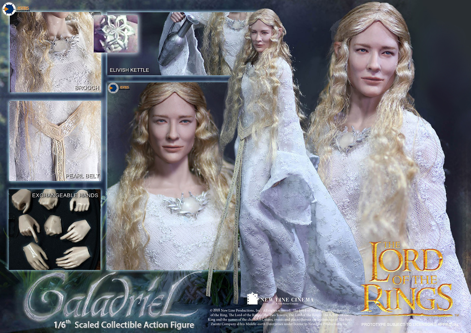 [สั่งจอง] ASMUS TOYS LOTR019 1/6 THE LORD OF THE RING SERIES: GALADRIEL