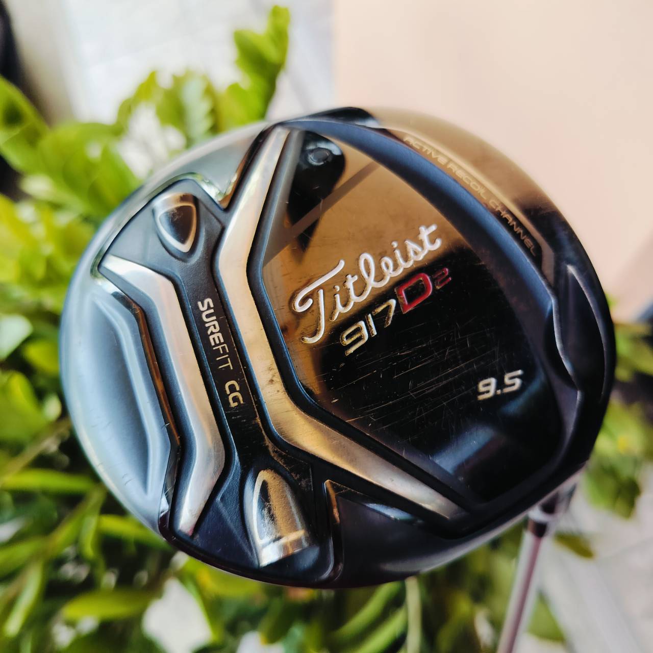 Driver Titleist 917 D2 องศา 9.5 ก้าน RAZR FIT FLEX R 50 กรัม ตัวนี้ตีไกลมากๆ และชดเชยสูง ไม้กอล์ฟพรีเมี่ยมมือสอง ของแท้ By NakaraLuxurious