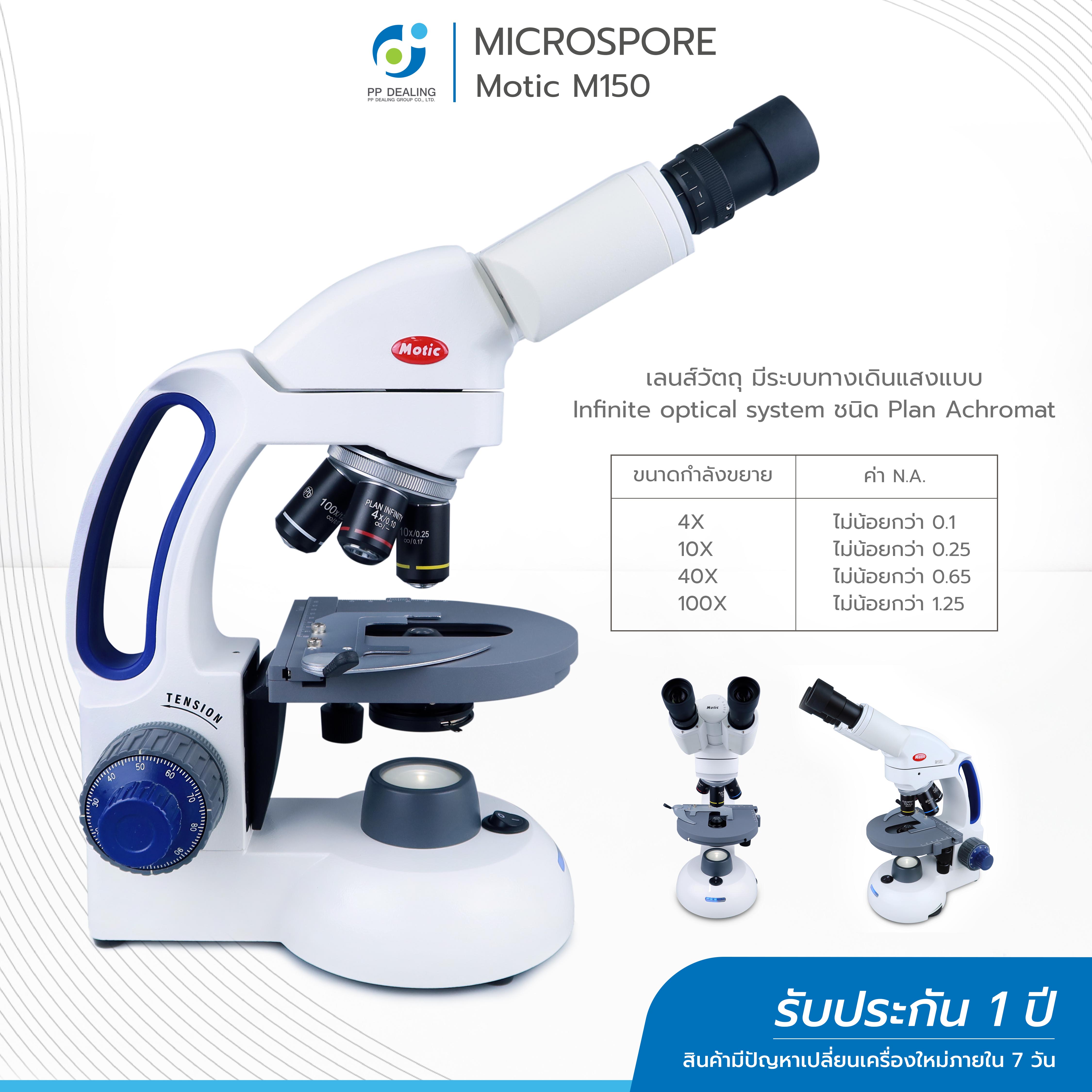 กล้องจุลทรรศน์ชนิด 2 ตา รุ่น Model M150B