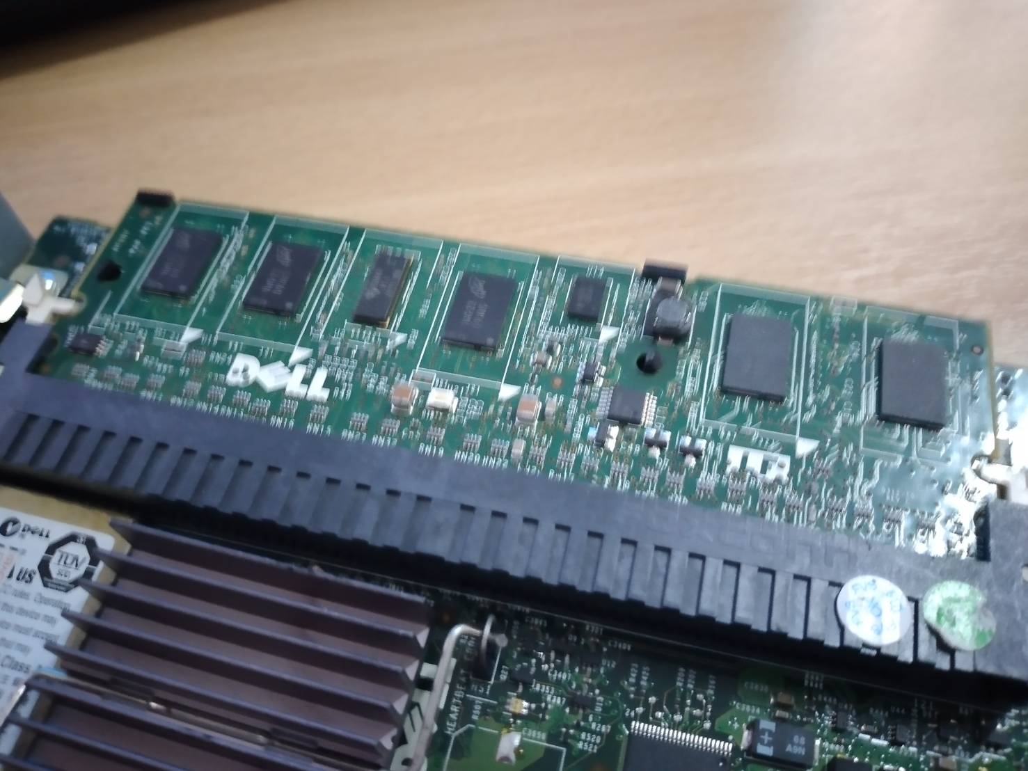 Dell / Dell PERC 6 / E 6E SAS RAID array card 0J155F 0FY374 F989F