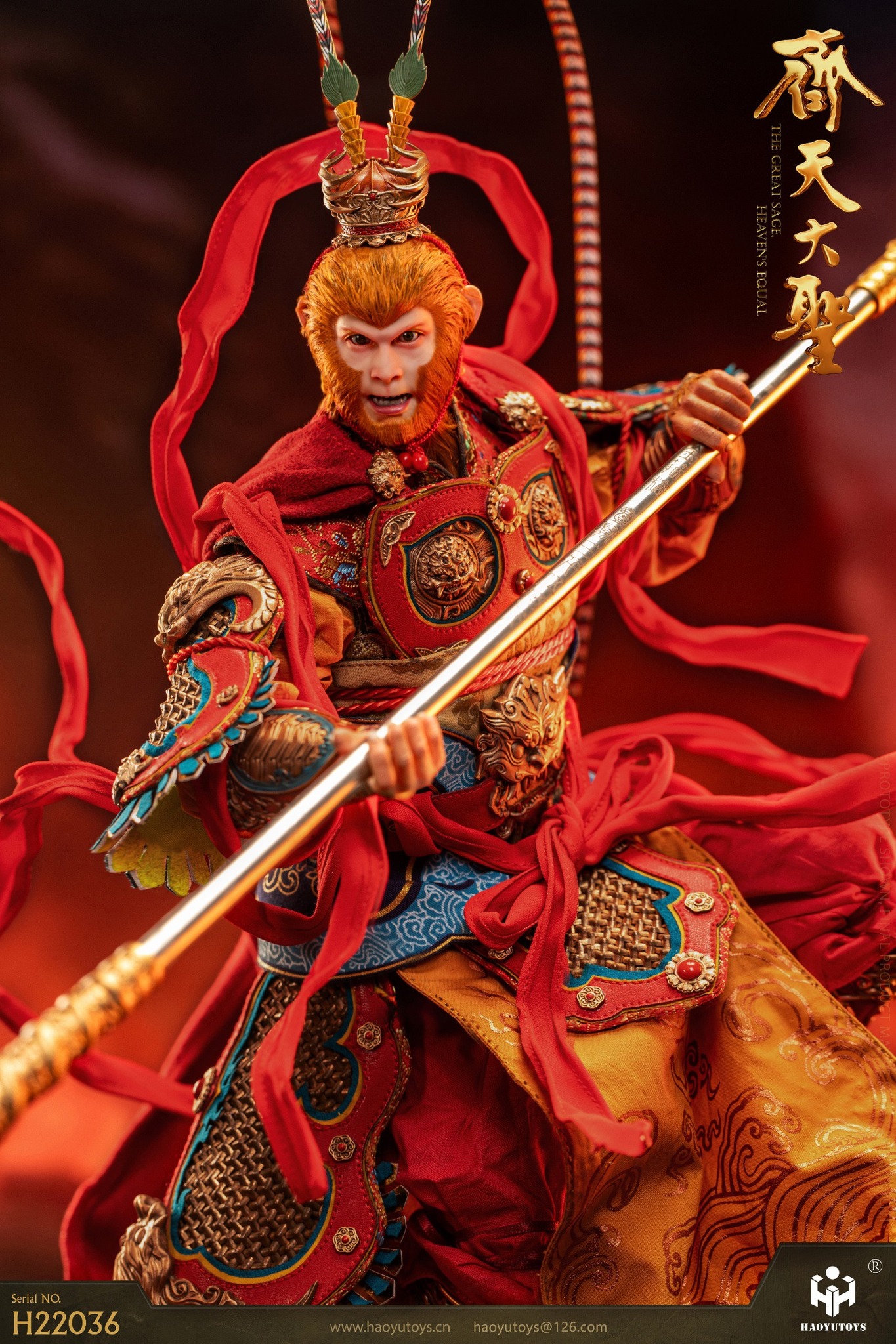 [สั่งจอง] HAOYUTOYS : 1/6 Myth series - HH22035 : Monkey King's Return version