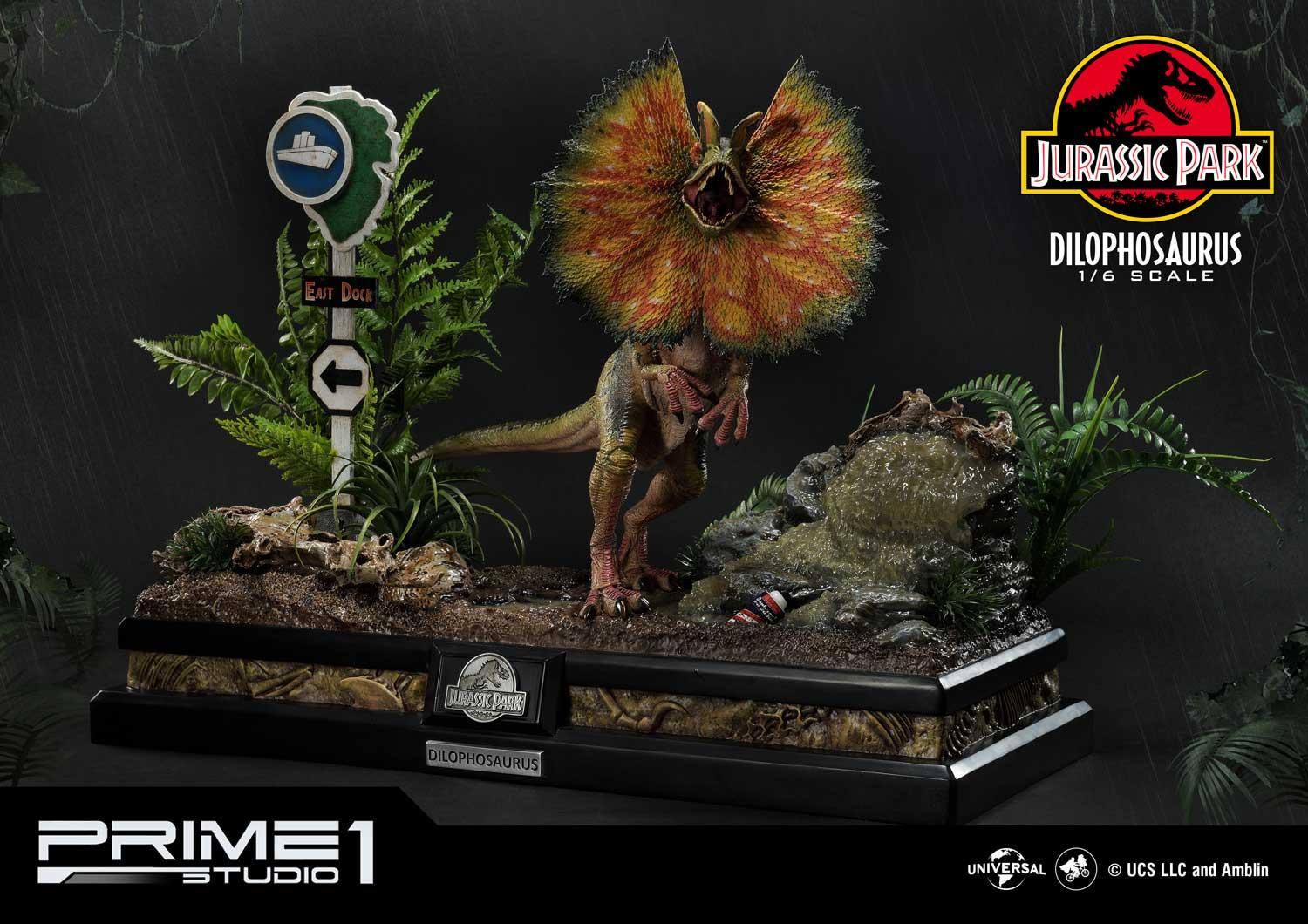 [สั่งจอง]Prime 1 Studio LMCJP-06 1/6 Scale Jurassic Park : Dilophosaurus