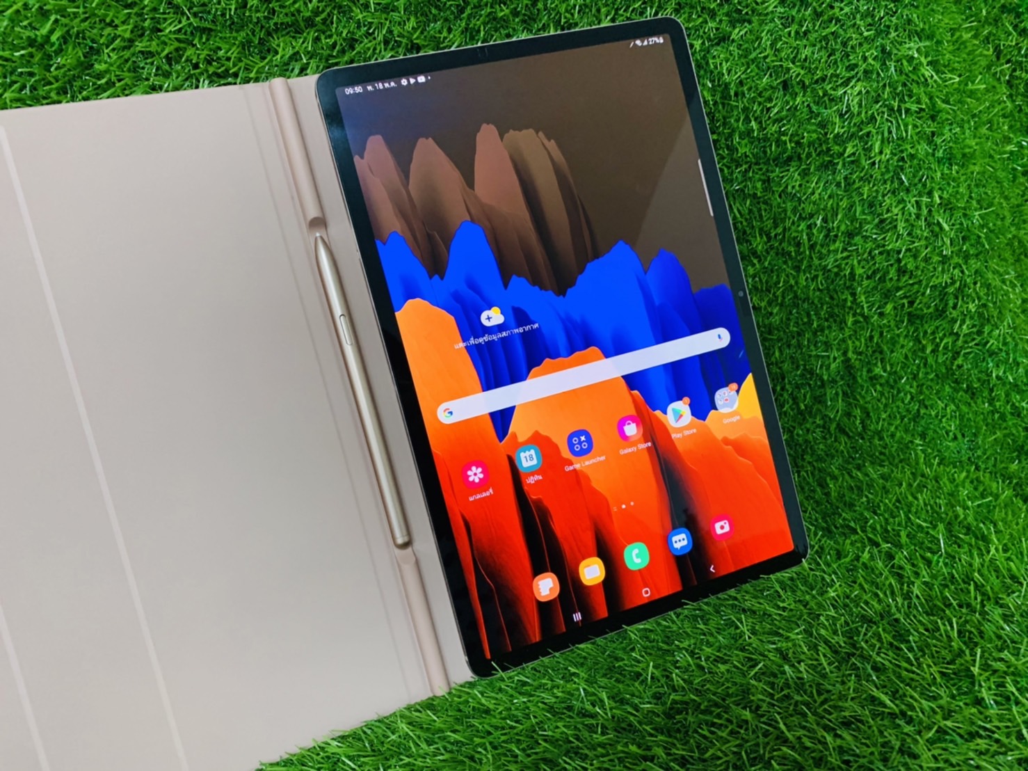 แท็บเล็ต Samsung Galaxy Tab S7 LTE Ram 6GB/128GB พร้อม ปากกา ไม่มีสายชาร์จ