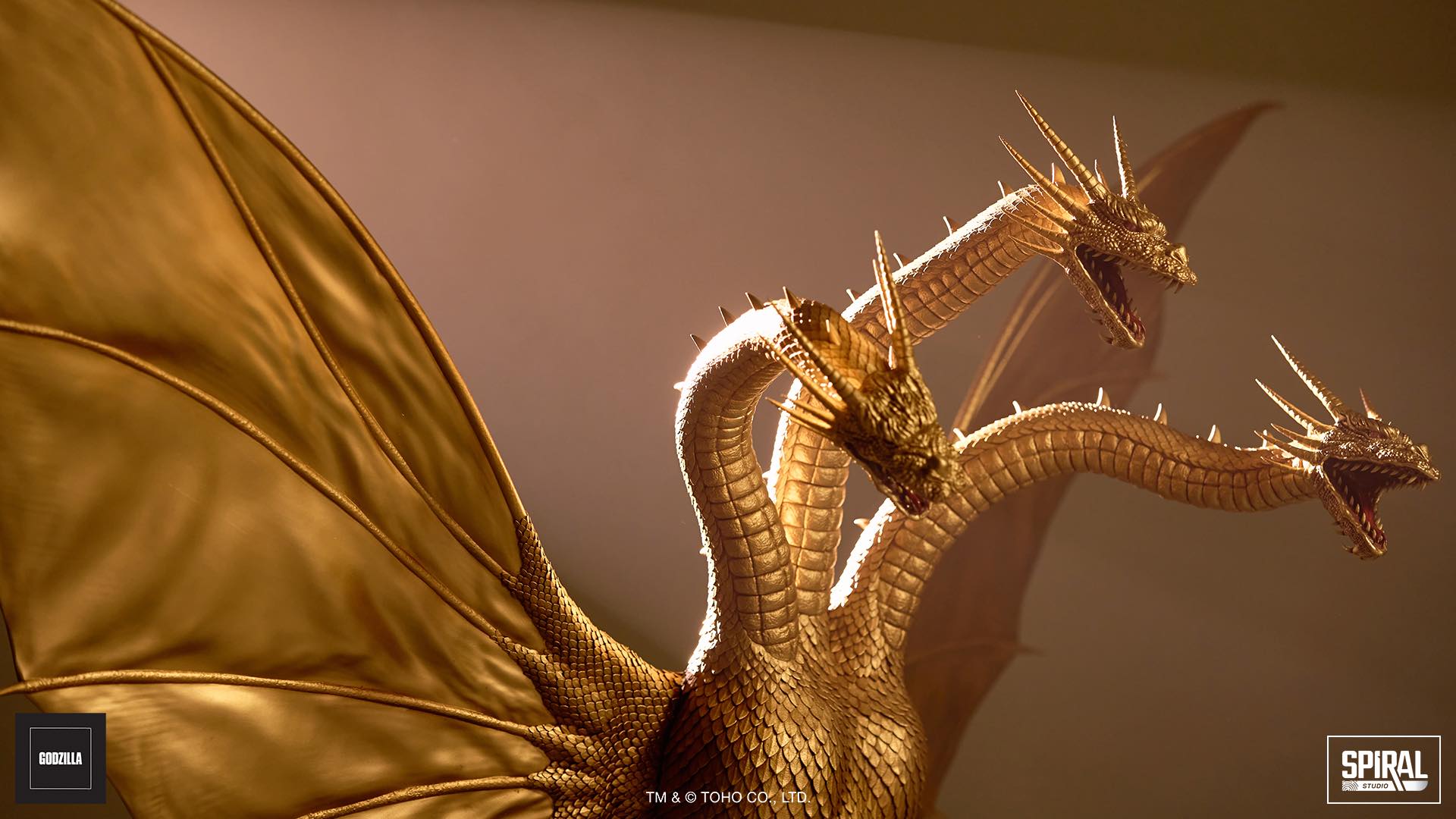 [สั่งจอง]Spiral Studio The Legacy Seres : Tanaka Kenichi - King Ghidorah (Godzilla VS King Ghidorah 1991)