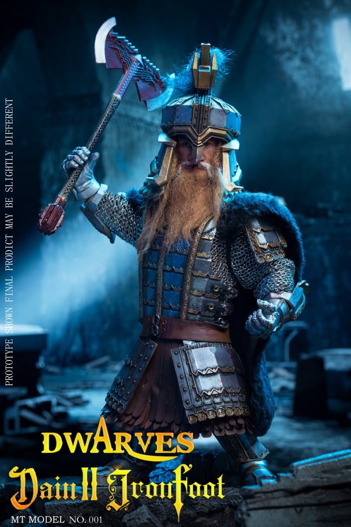 [สั่งจอง]MT MODEL MT001 1/6 dwarf Dane II iron footed moving figure