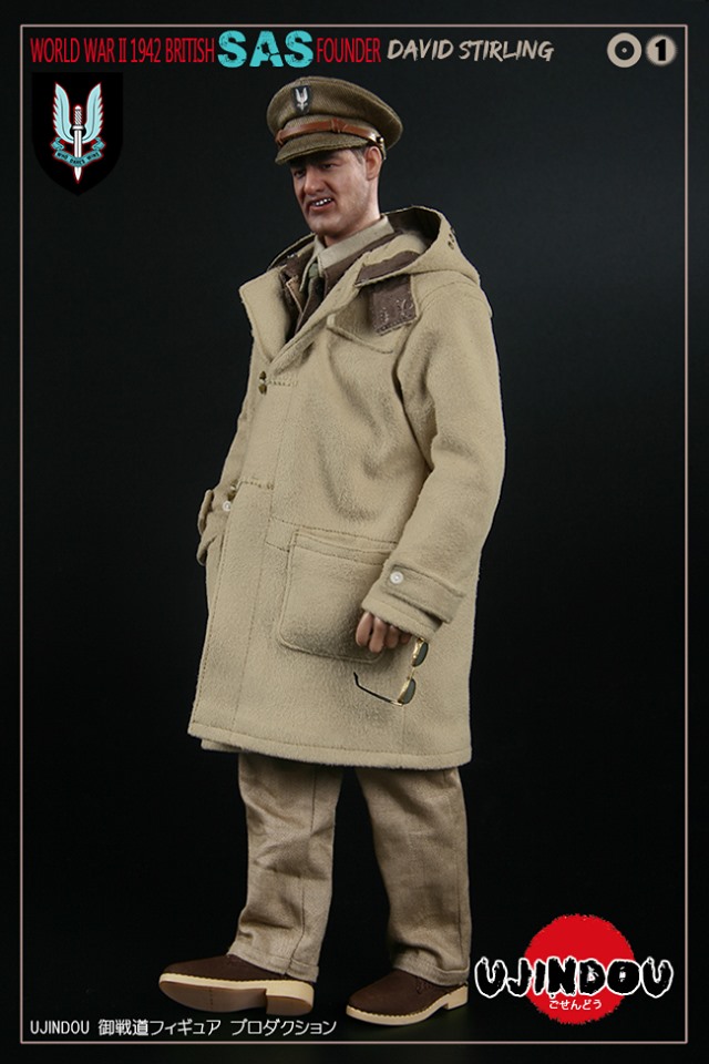 [สั่งจอง]ผู้พันเซอร์ อาร์ชิบัลด์ เดวิด สเตอร์ลิง ผู้ก่อตั้งหน่วย SAS จากอังกฤษ