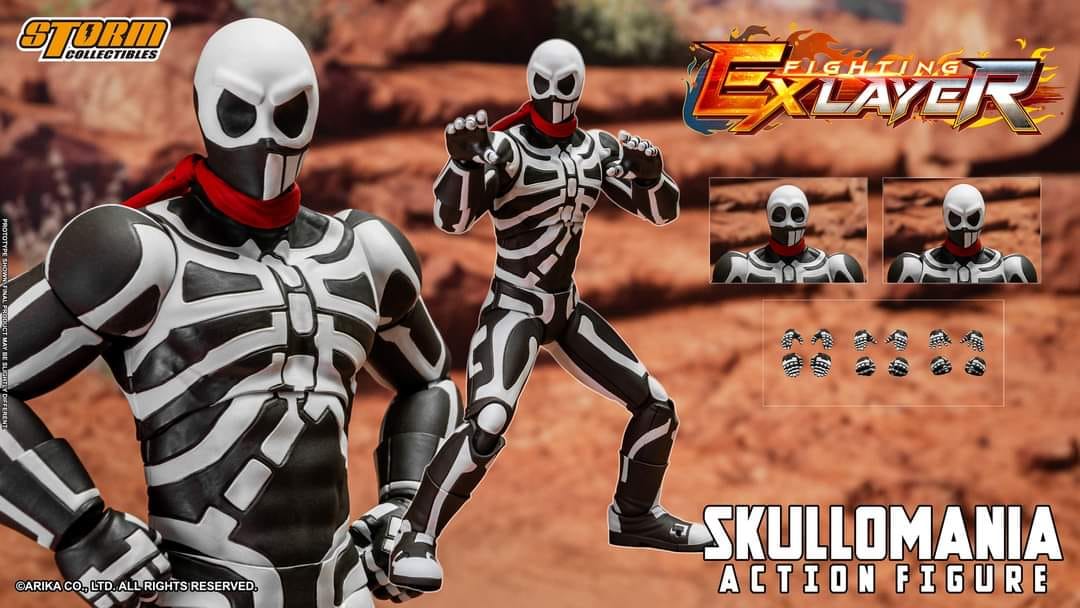 [พร้อมส่ง]Storm toys 1/12 : SKULLOMANIA - FIGHTING EX LAYER